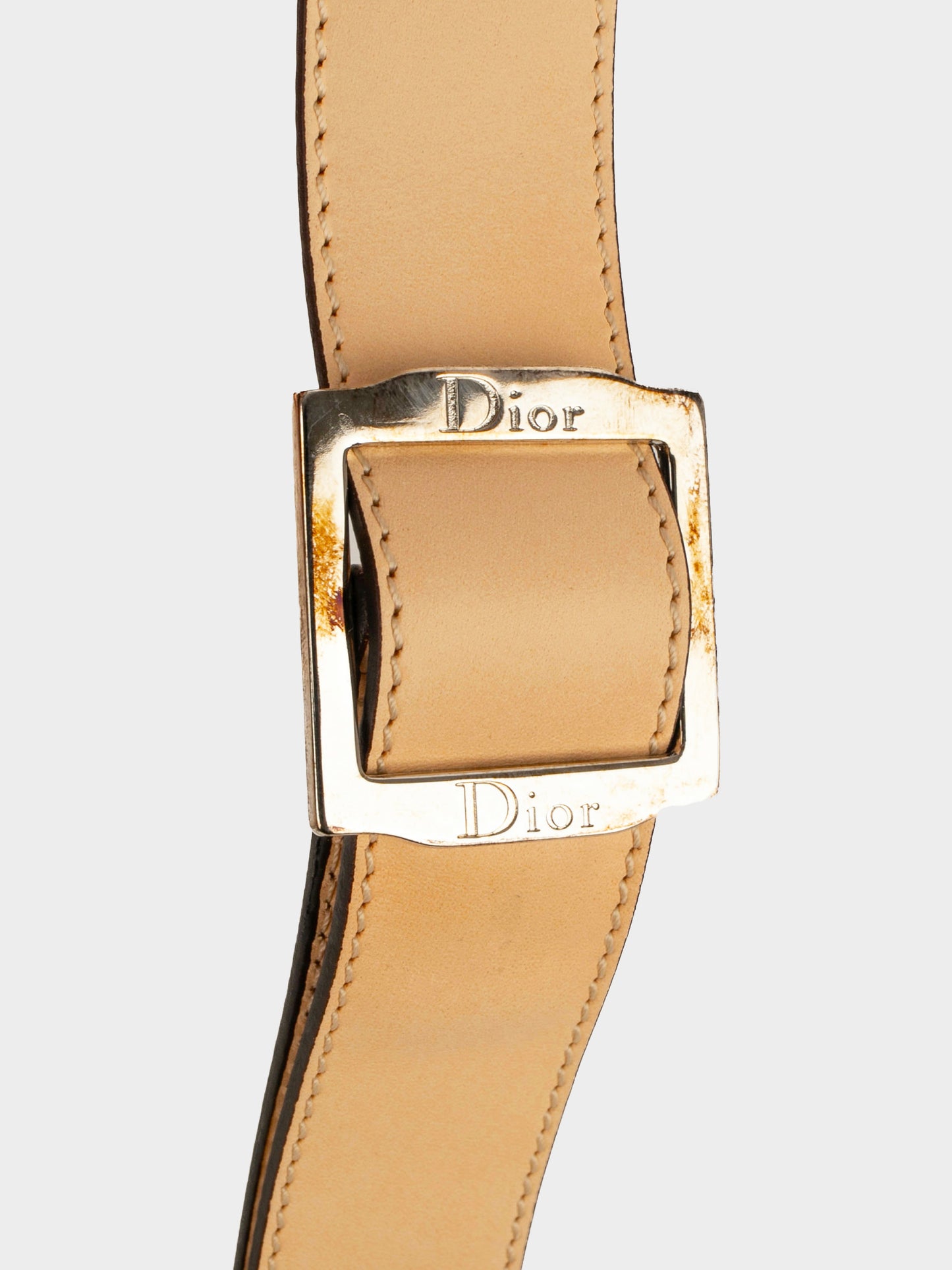 Christian Dior FW 2004 Golf Collection Harlequin 'Boston Bowling' Bag