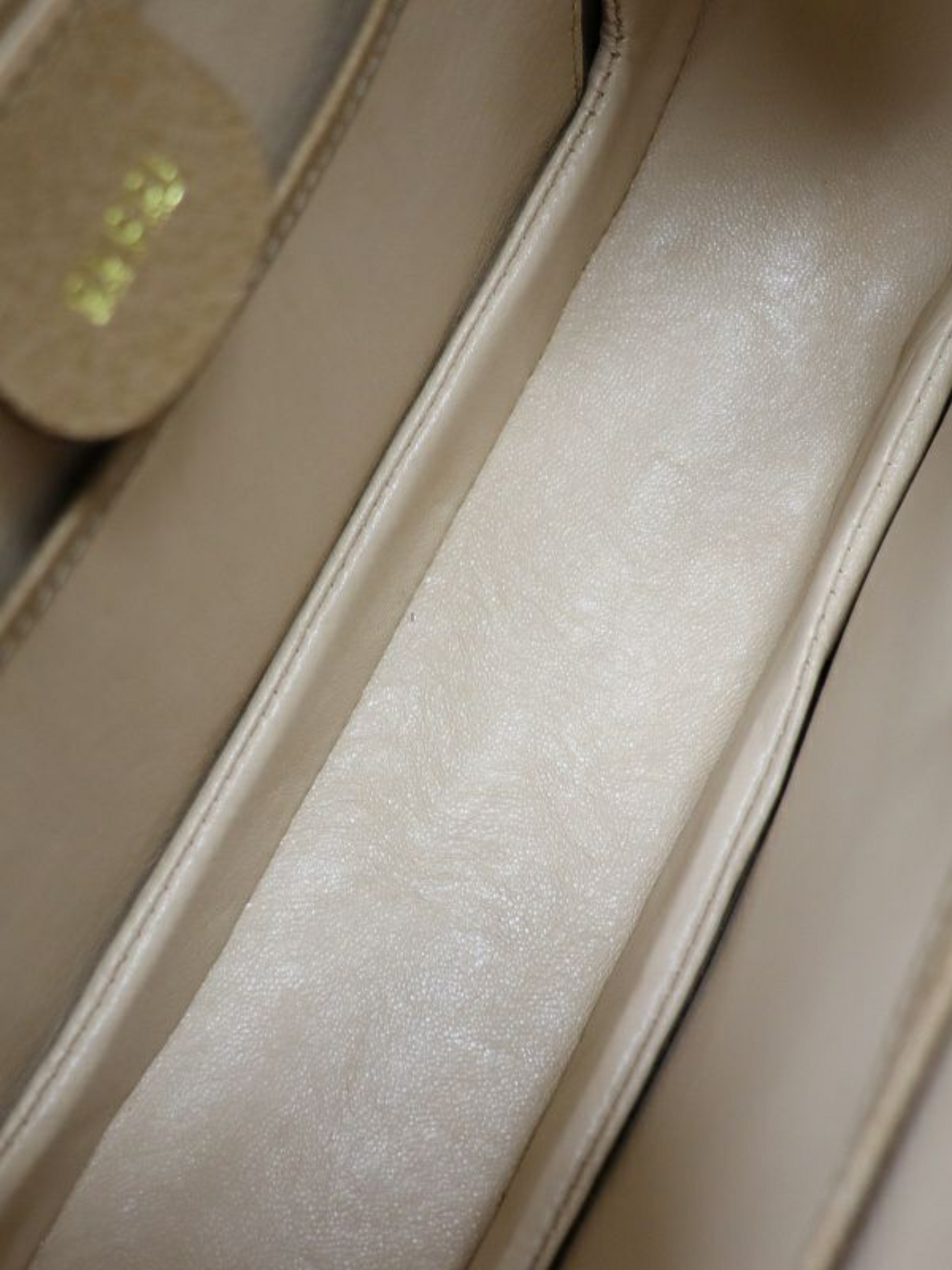 Gucci 1990s Beige Bamboo 1947 Two-way Bag