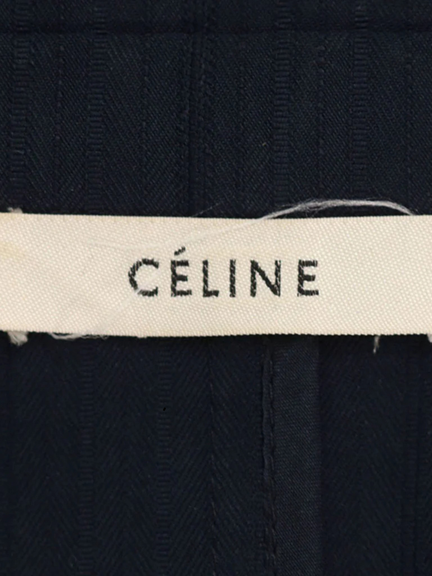Celine AW 2017 Navy Polyester Dress