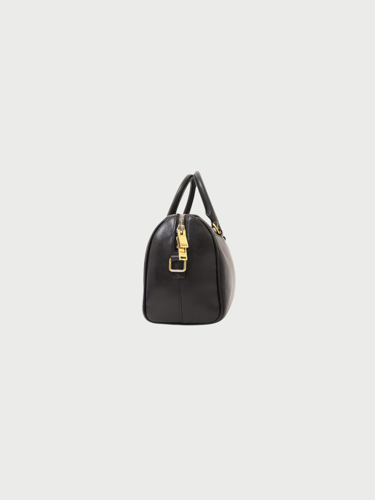 Yves Saint Laurent 2013 Black Leather Baby Duffle Bag