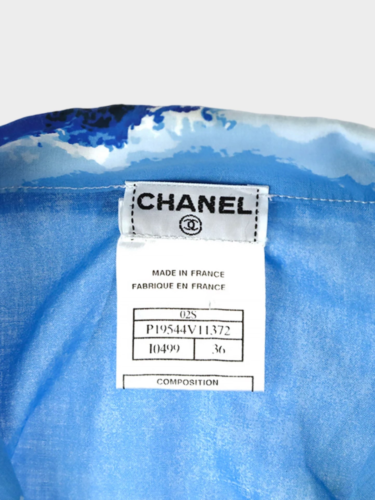 Chanel Surf 2002 SS Button-Up Short Sleeve