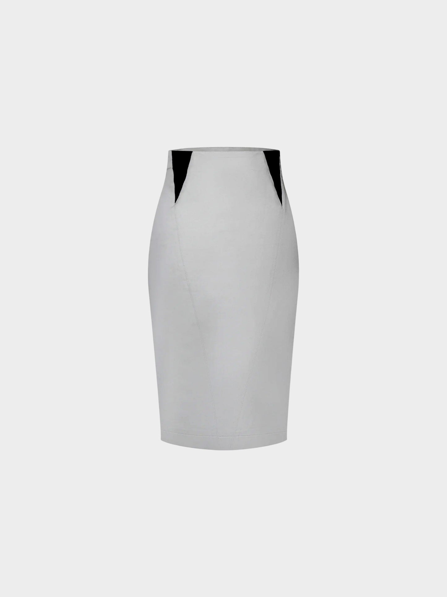 Azzedine Alaïa SS 1984 Grey Jacket and Skirt Set