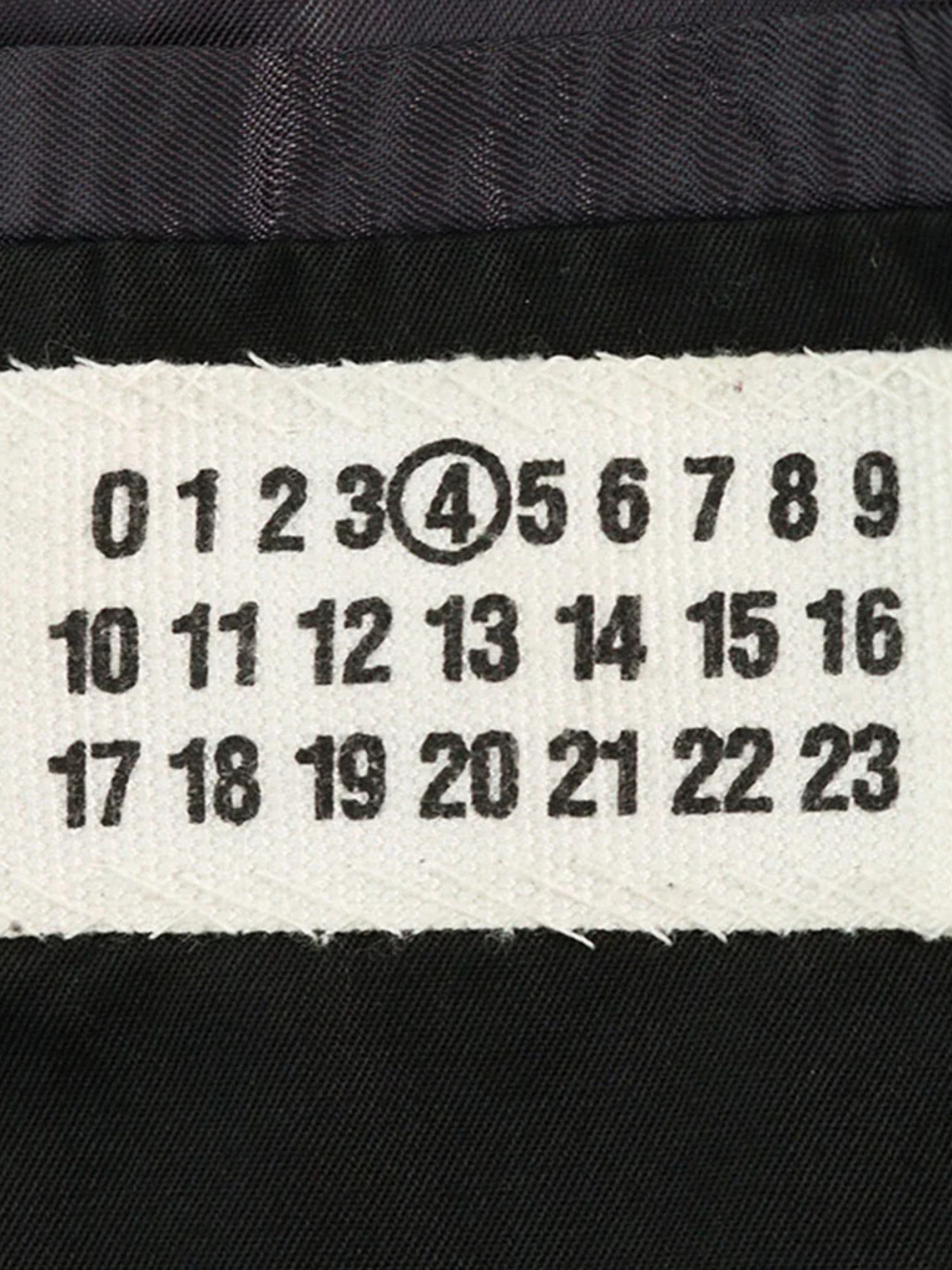 Maison Martin Margiela 2004 Dark Navy Cotton Coat