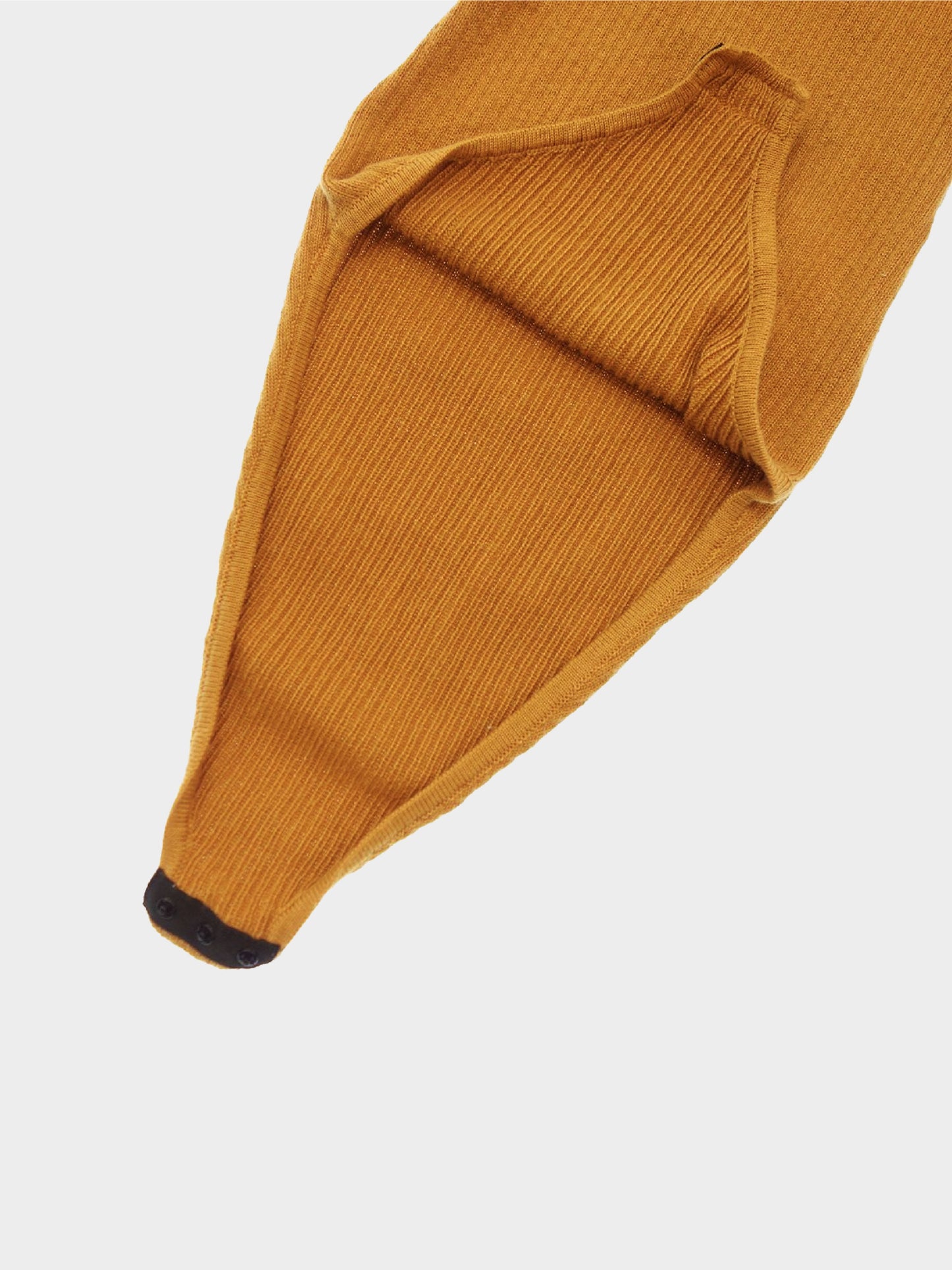 Bottega Veneta 2020s Brown Long Sleeve Knitted Bodysuit