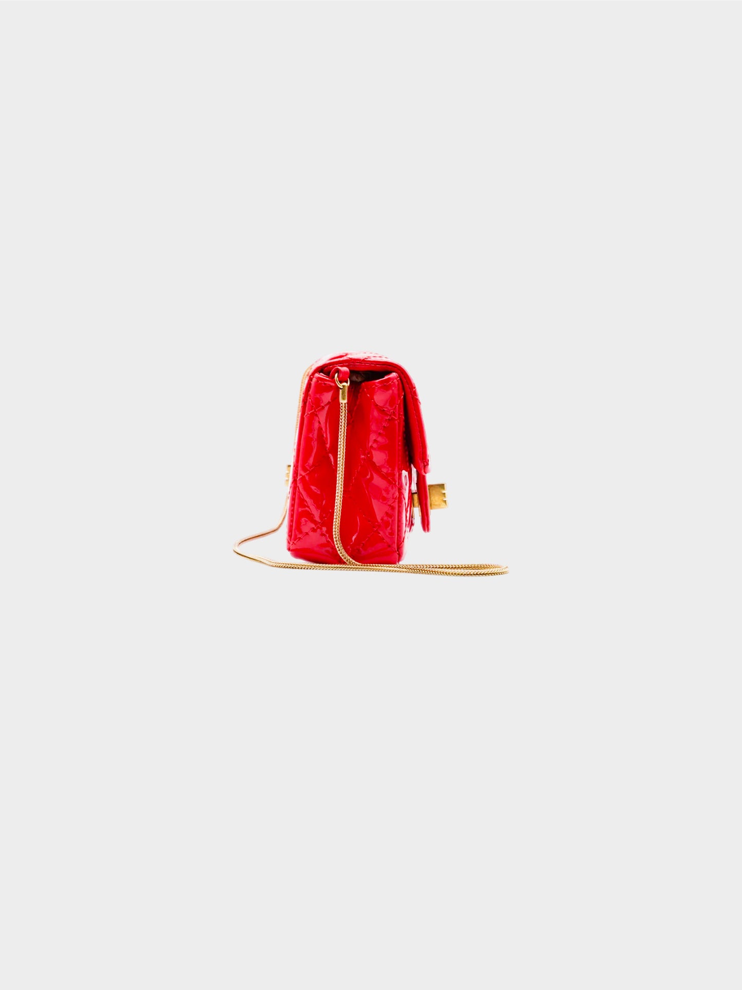 Chanel by Karl Lagerfeld SS 2008 Red Double Pocket Baguette Bag