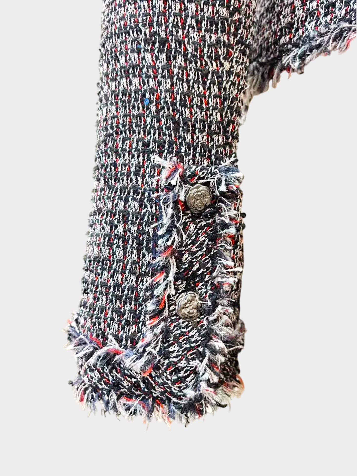 Chanel 2004 Lesage Tweed and Sequin Jacket