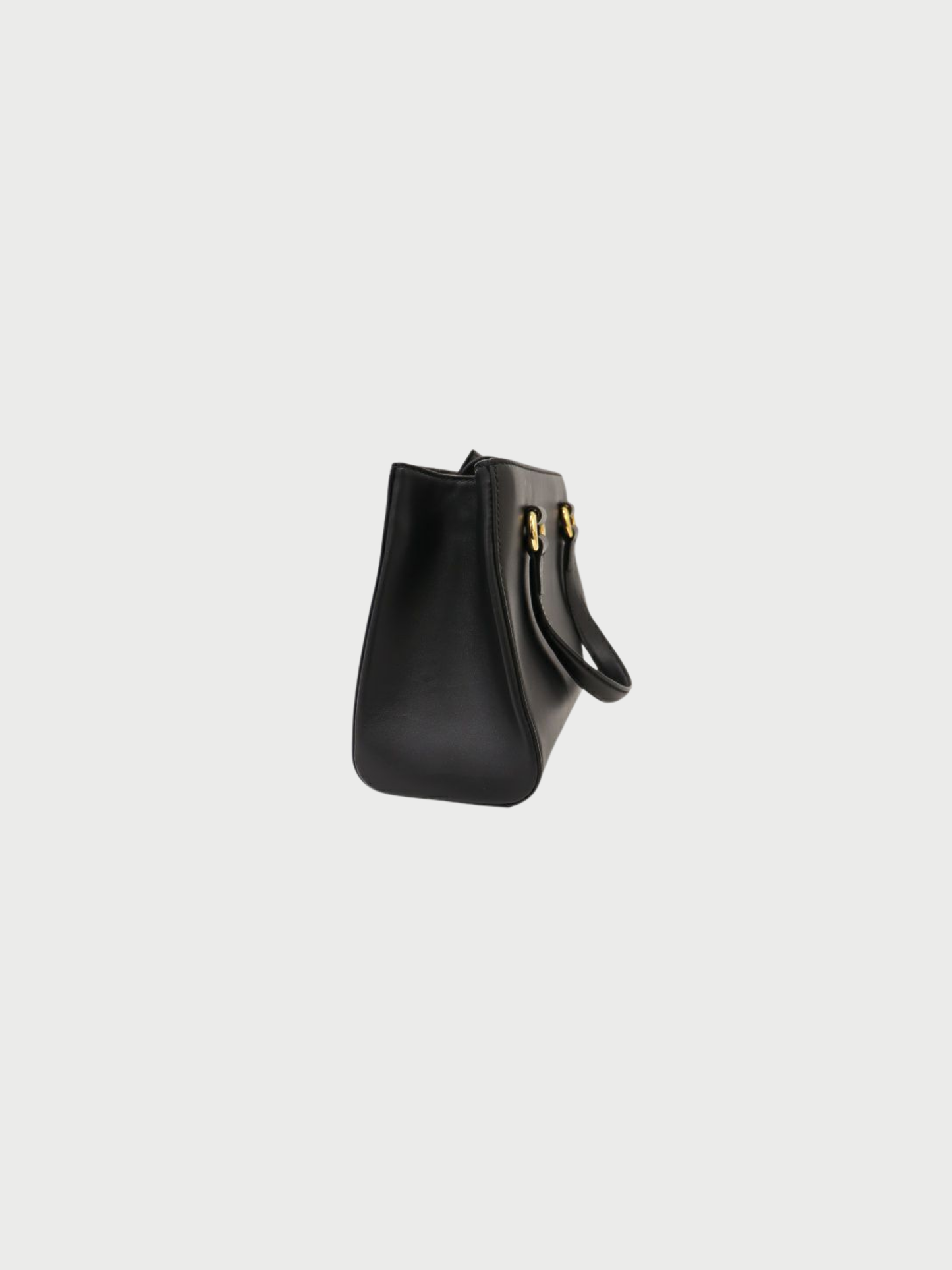 Gucci 2010s Black Leather Sylvie Web 2Way Bag