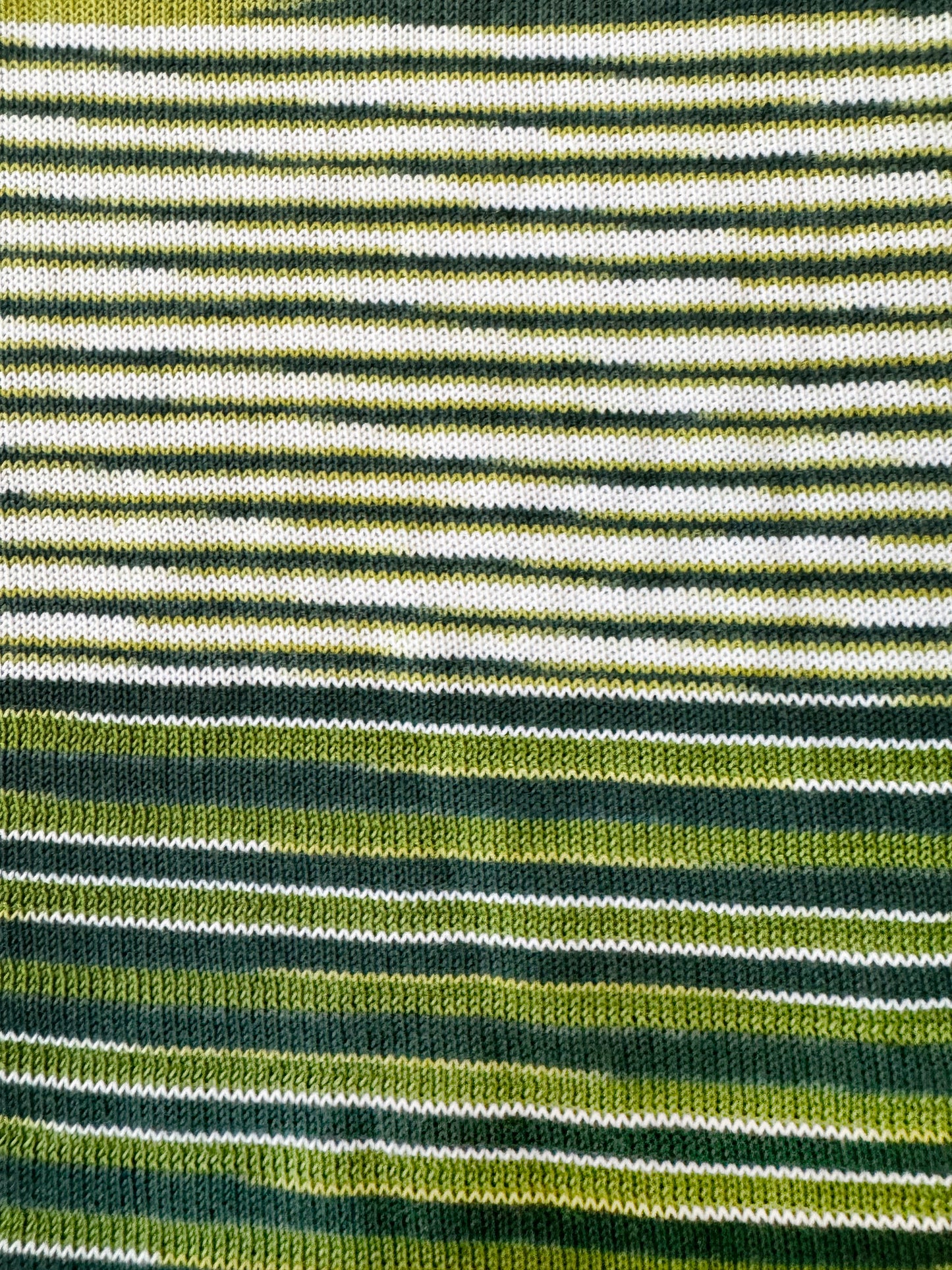 Missoni Sport 2000s Green Striped Vest