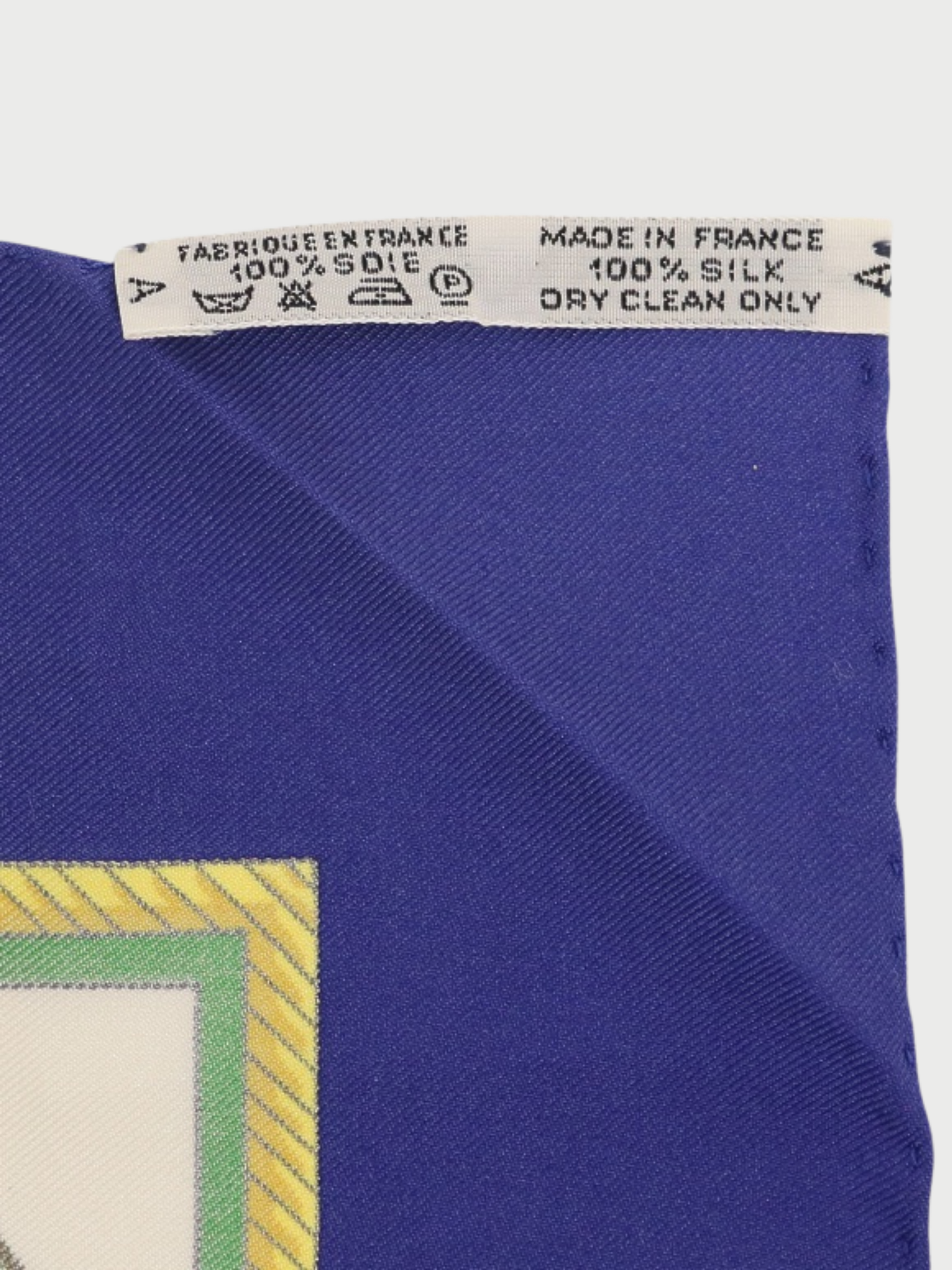Hermès 2000s Multicolor Silk Carré 90 Scarf