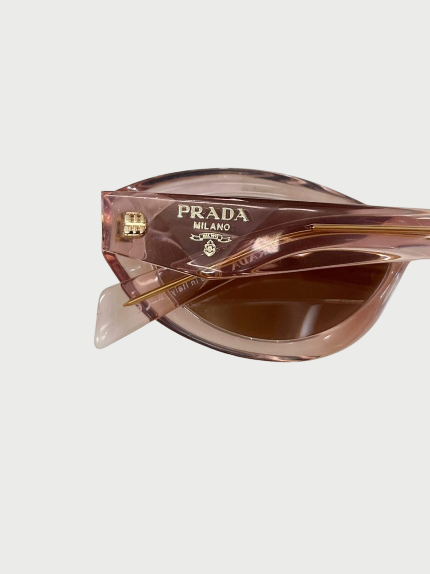 Prada 2020s Pink Acetate SPR 26Z Sunglasses