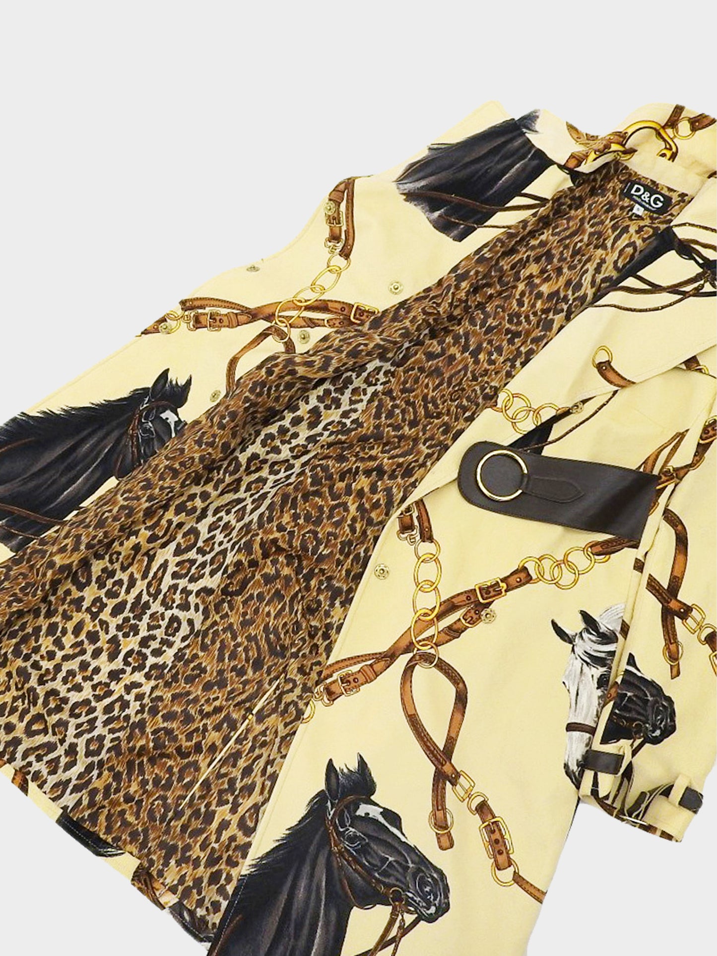 Dolce and Gabbana 1990s Beige Equestrian Coat and Pants Set