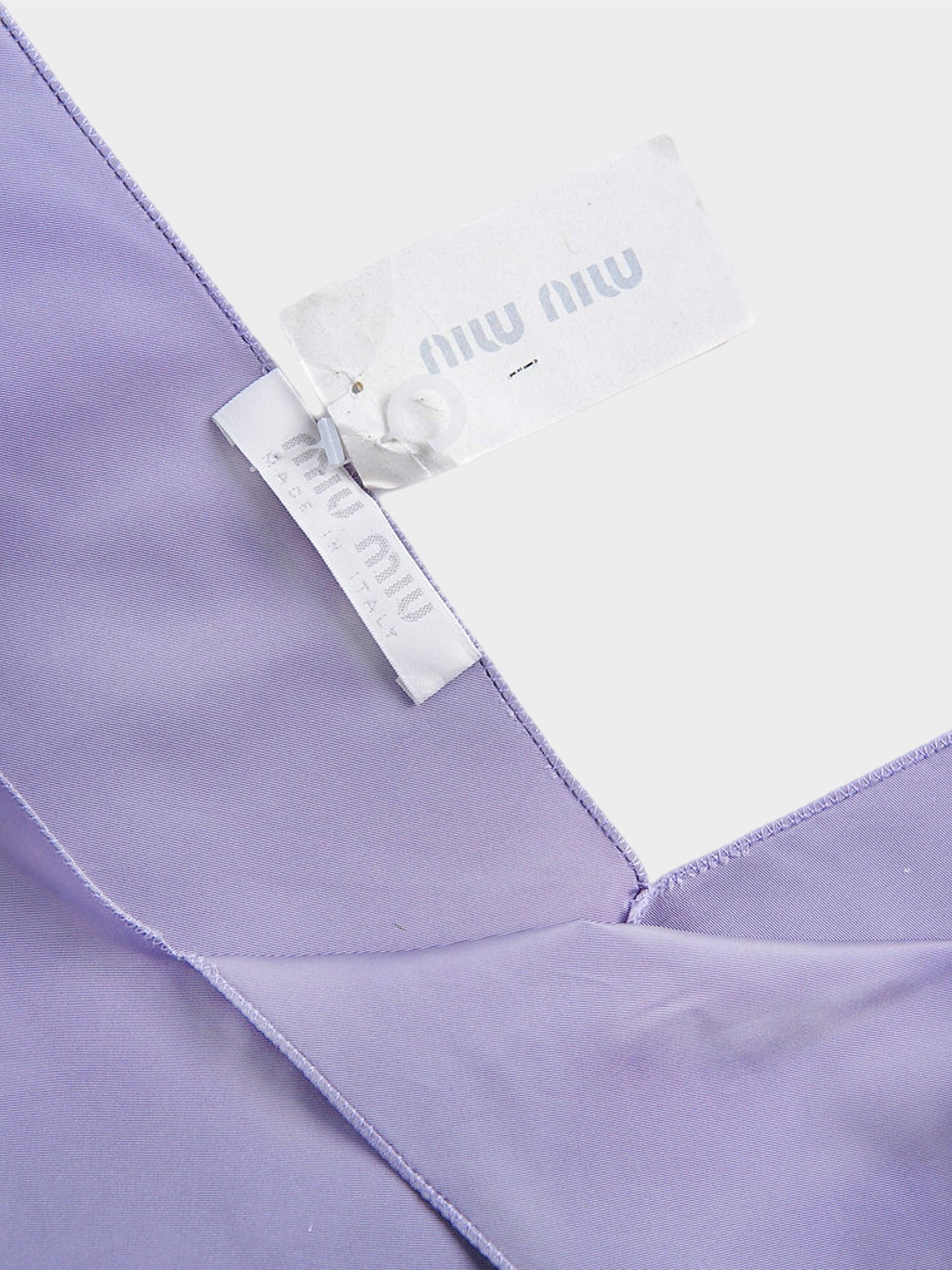 Miu Miu FW 1998 Lilac Runway Top and Skirt Set