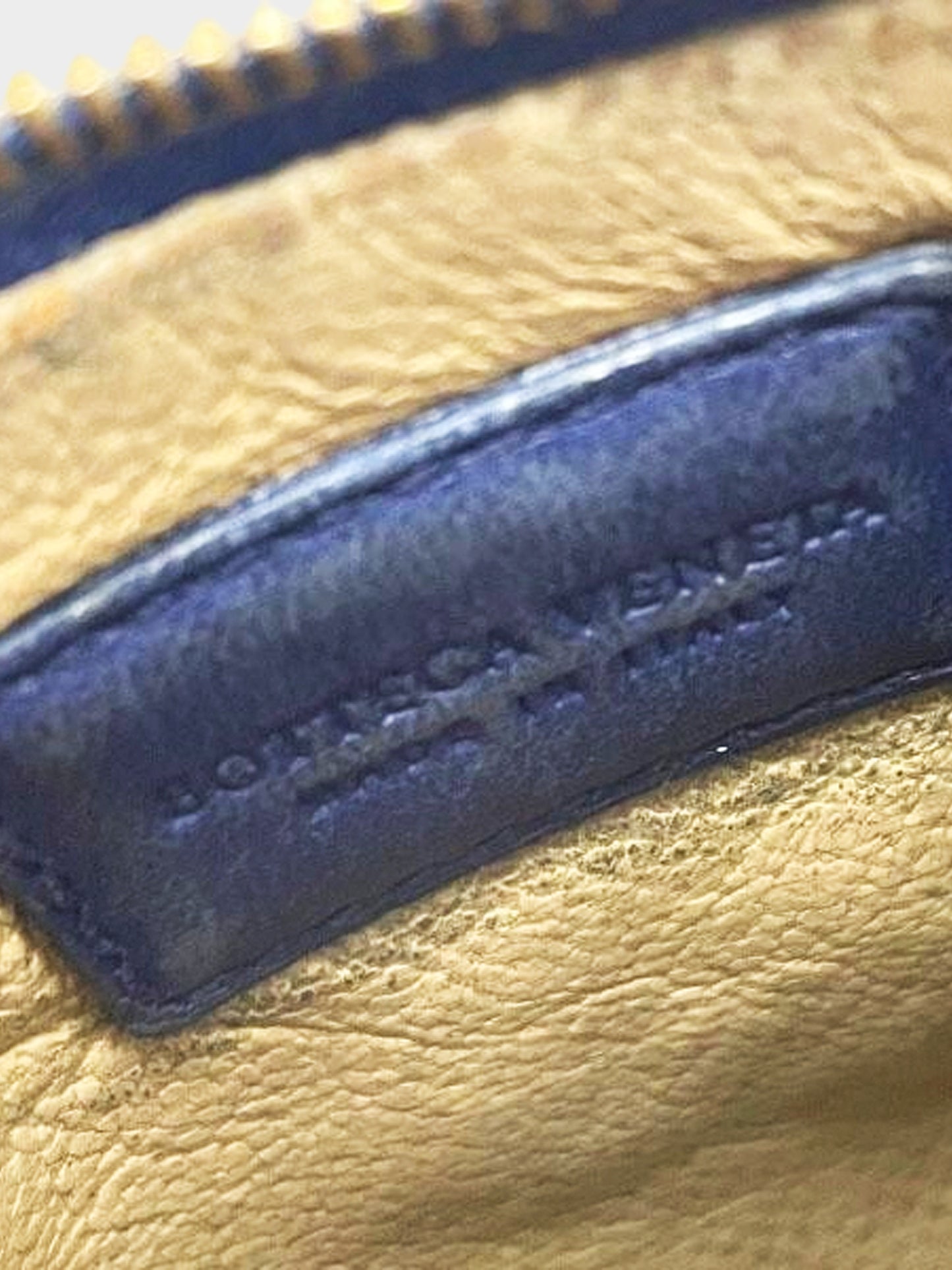 Bottega Veneta 2008 Blue Intrecciato Leather Coin Case