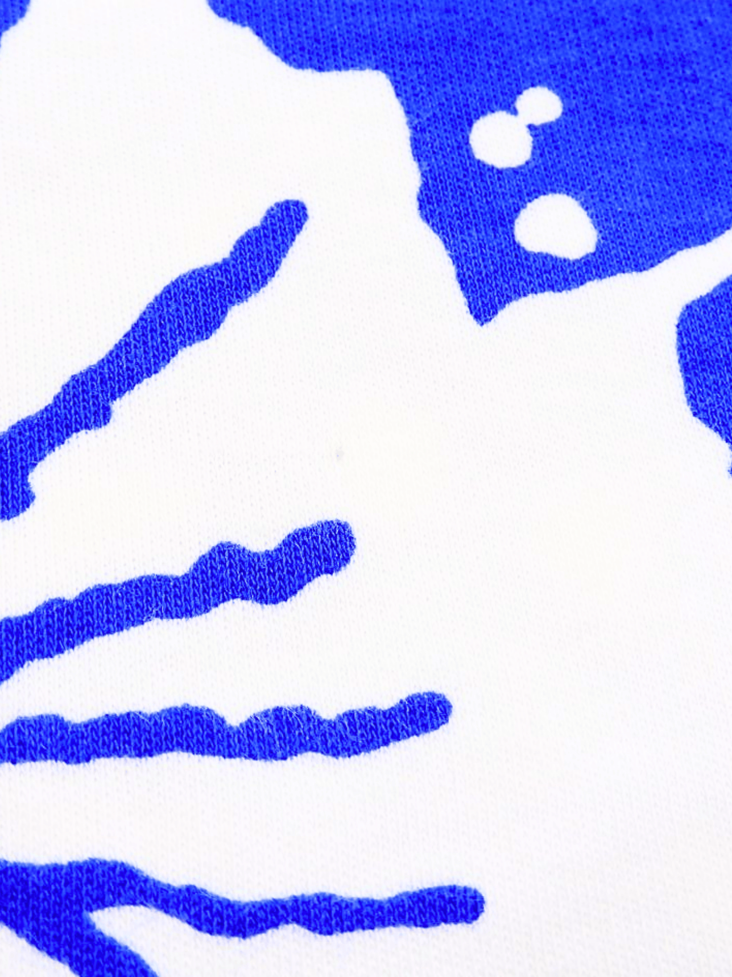 Christian Dior SS 2004 Blue Surf Print Tank Top
