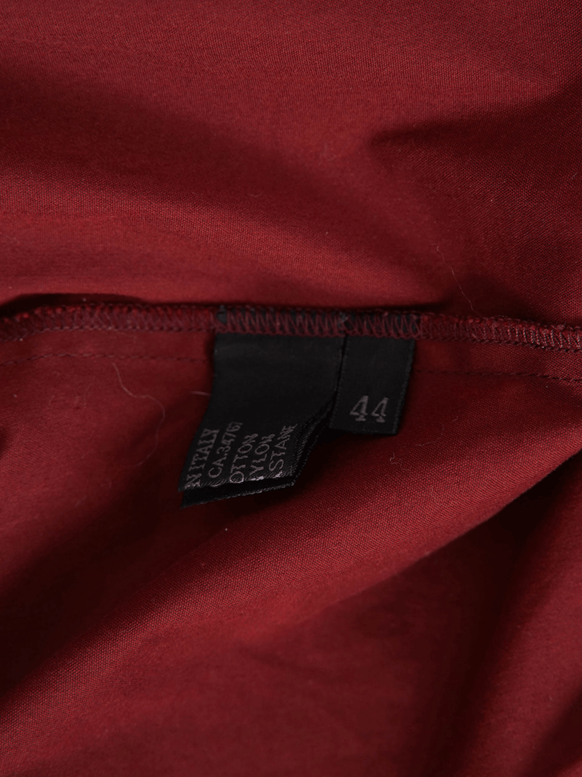 Prada SS 2000 Red Buttoned Up Top
