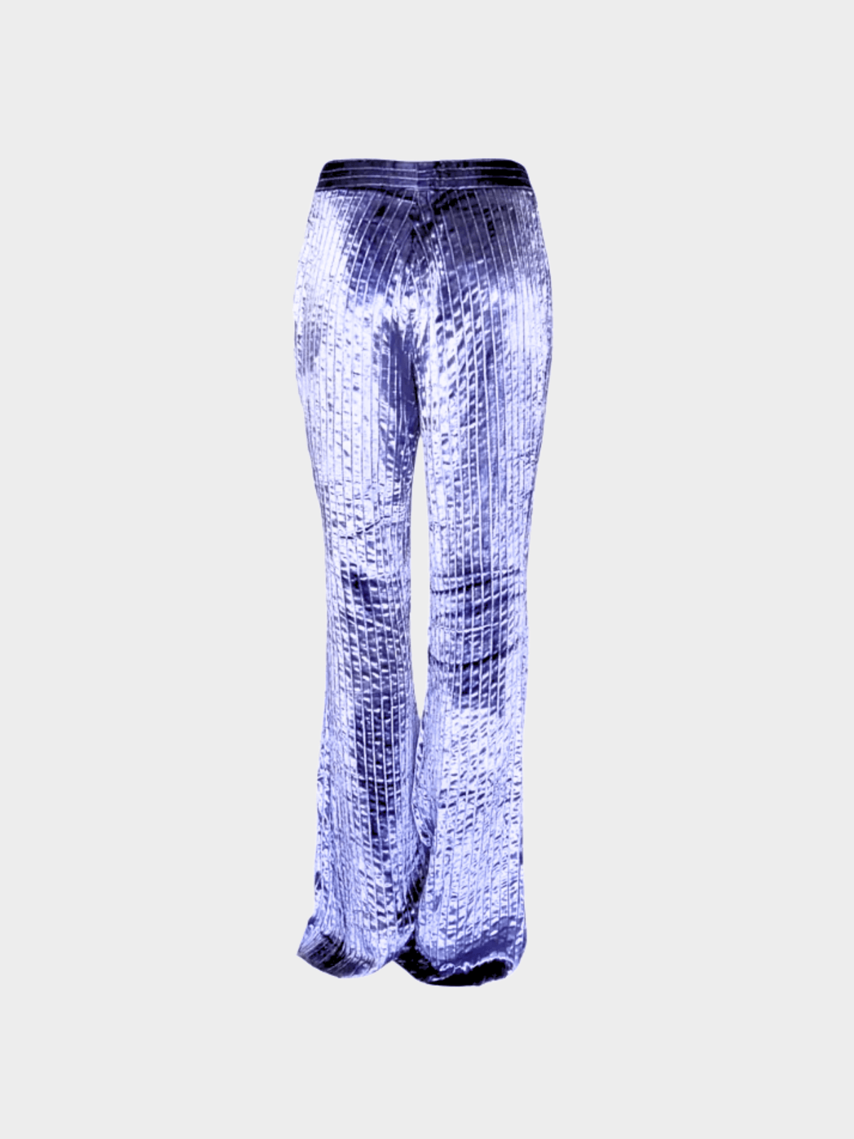 Gucci FW 1999 Runway Purple Velvet Flared Pants