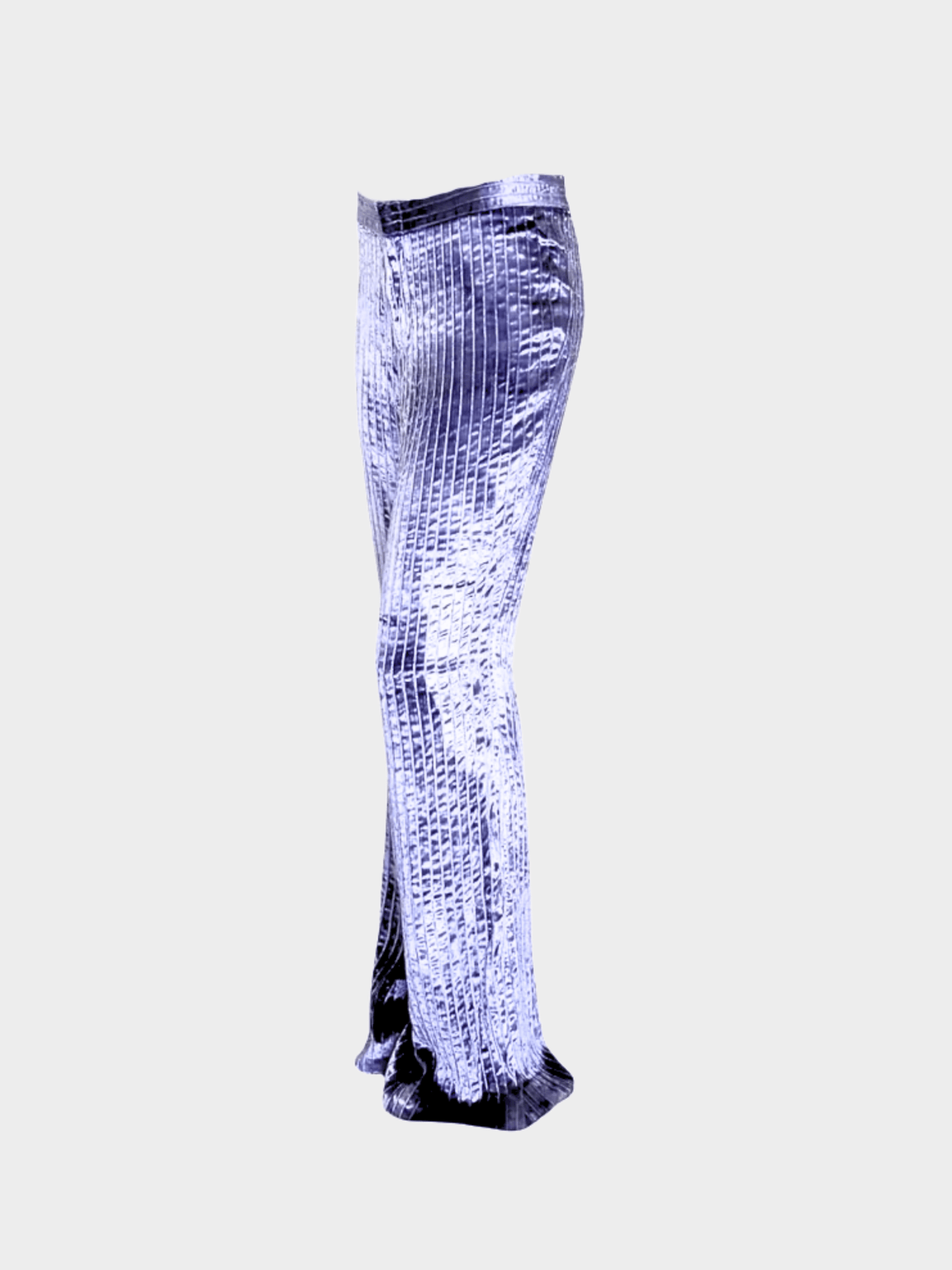 Gucci FW 1999 Runway Purple Velvet Flared Pants