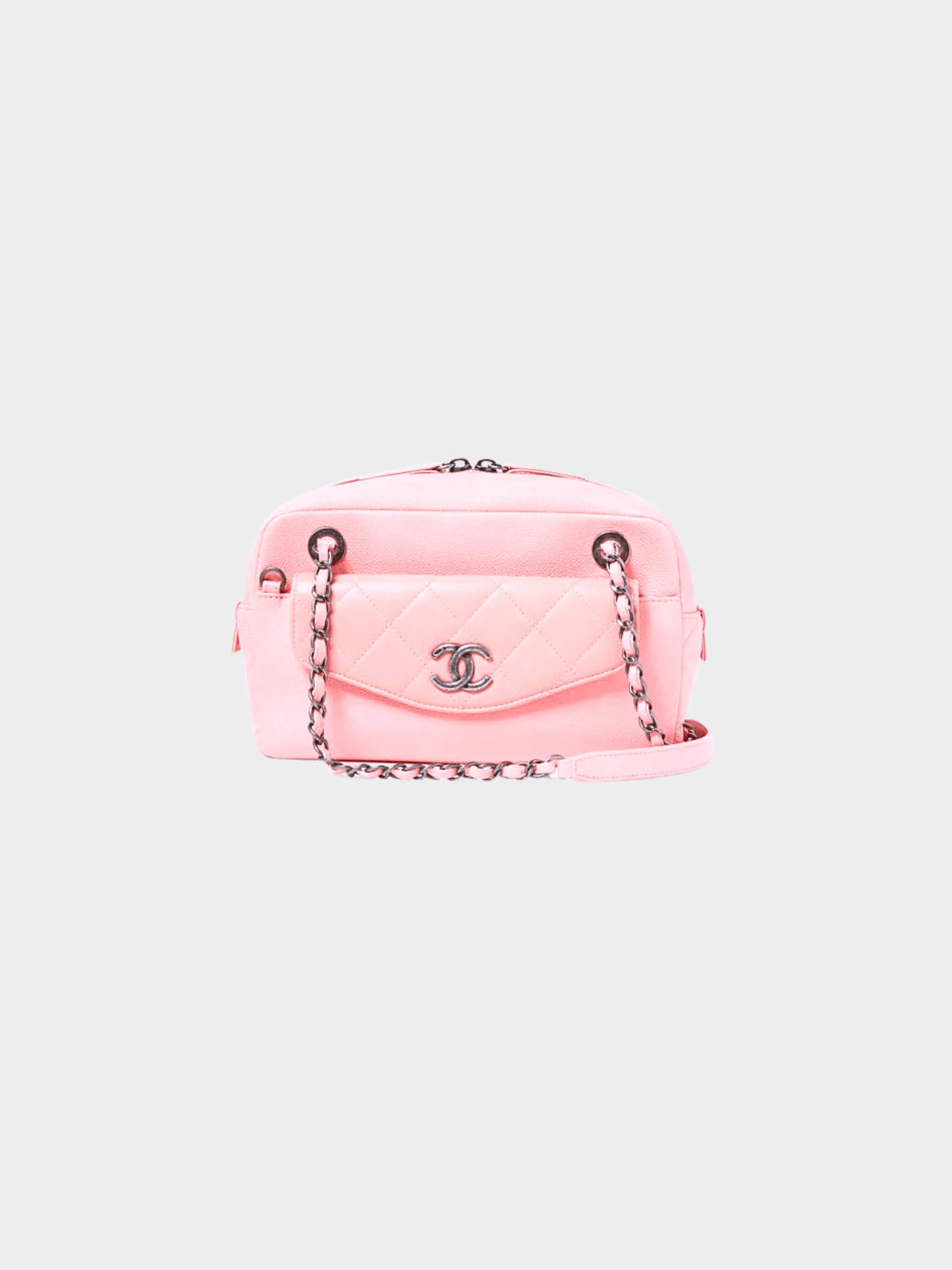 Chanel 2016 Pink Coco Break Camera Case Shoulder Bag