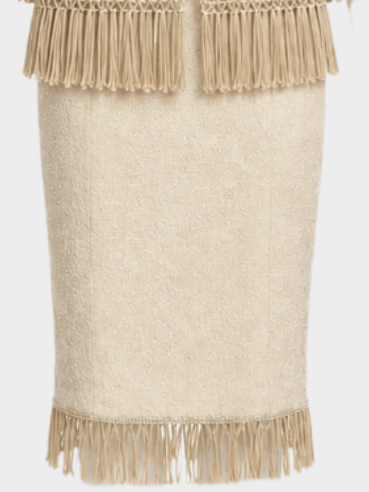 Lolita Lempicka 2000s Cream Bridal Tassel Set