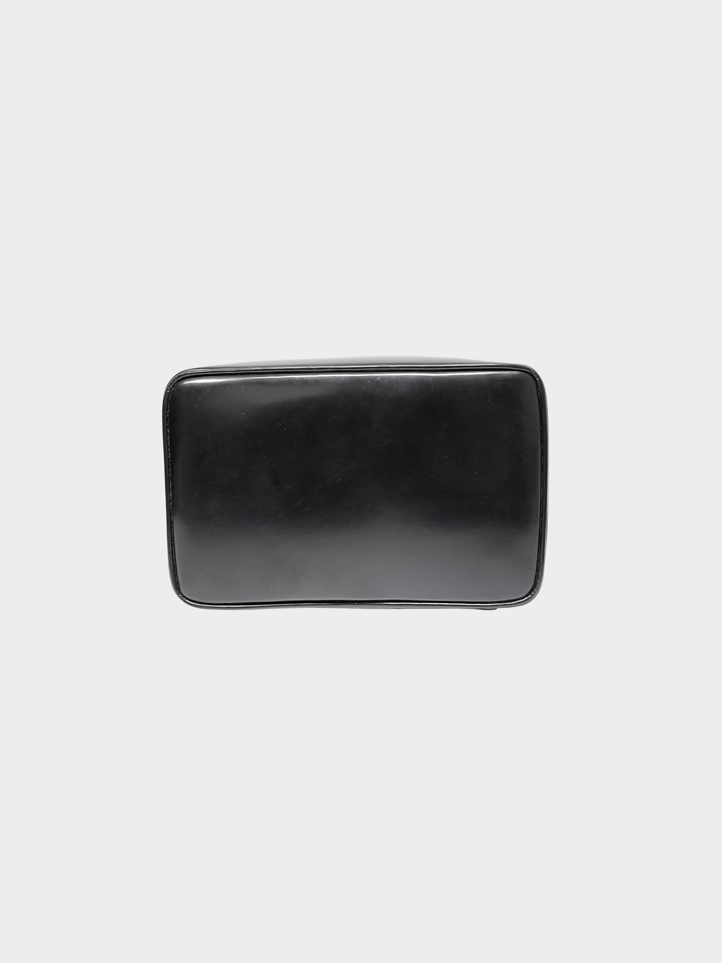 Gucci 1990s Black Leather Vanity Bag