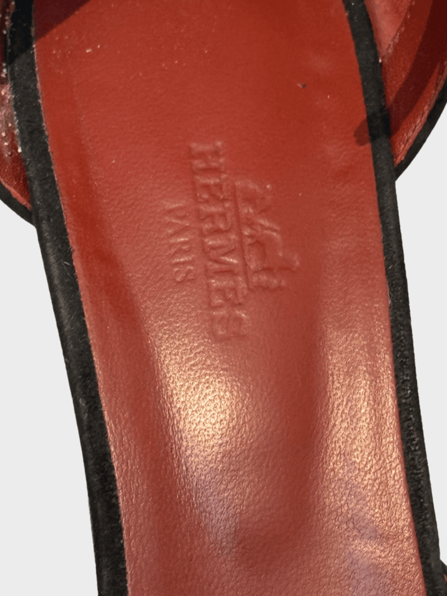 Hermes 2000s Black Suede Goatskin Baby 90 Pump