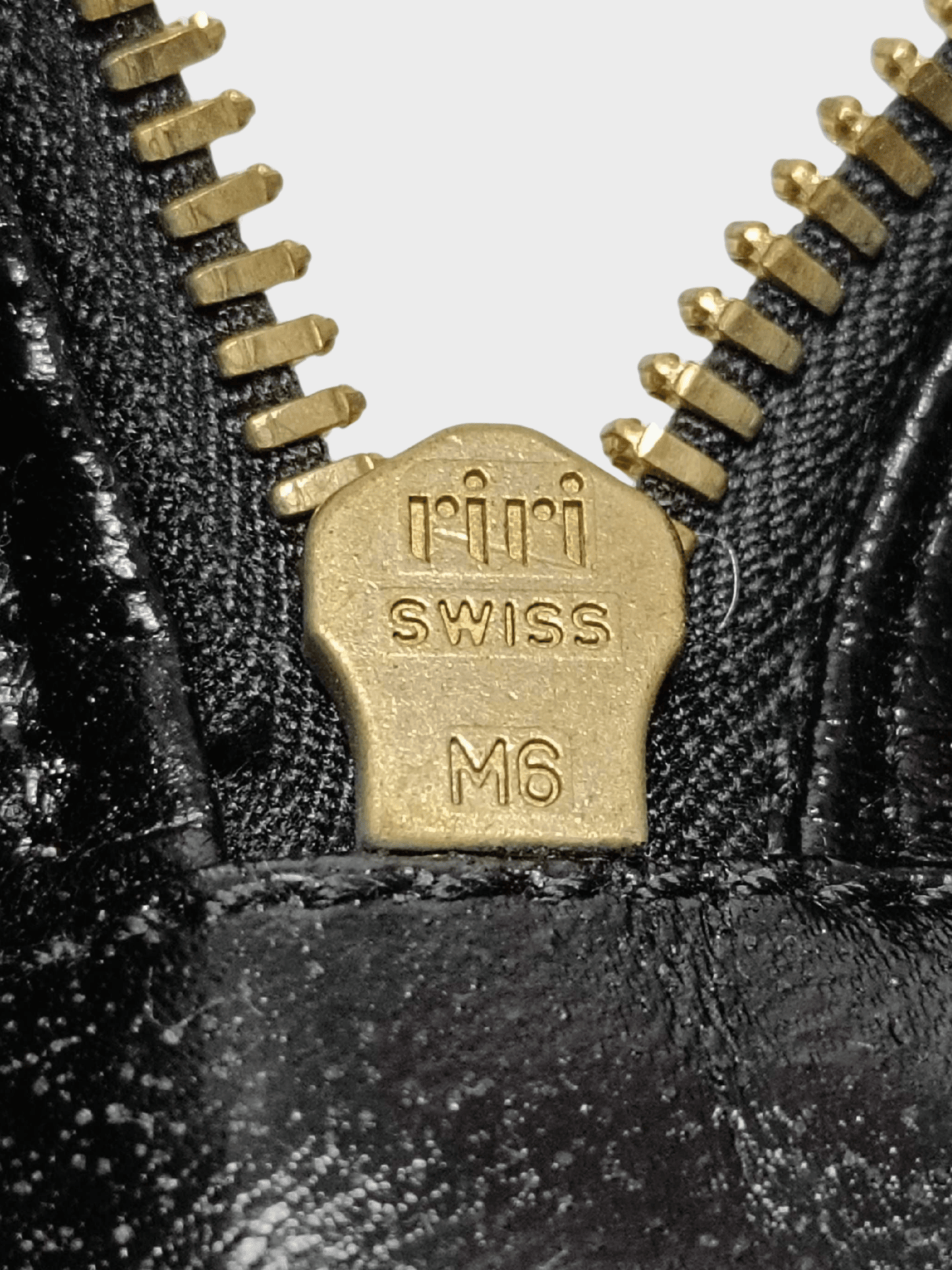 Gucci 1990s Black Leather Vanity Bag