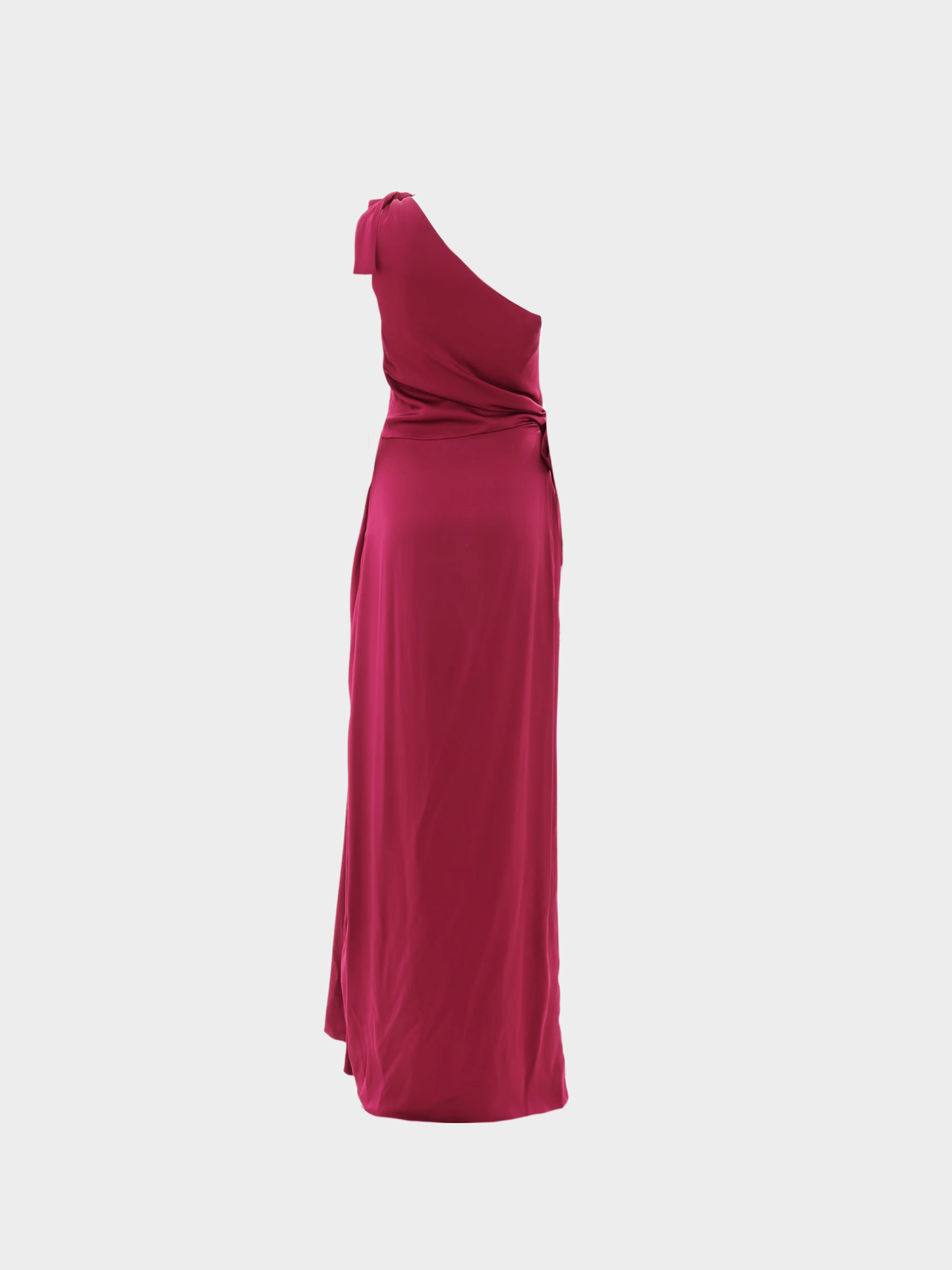 Gucci by Frida Giannini 2011 Bordeaux One Shoulder Evening Dress