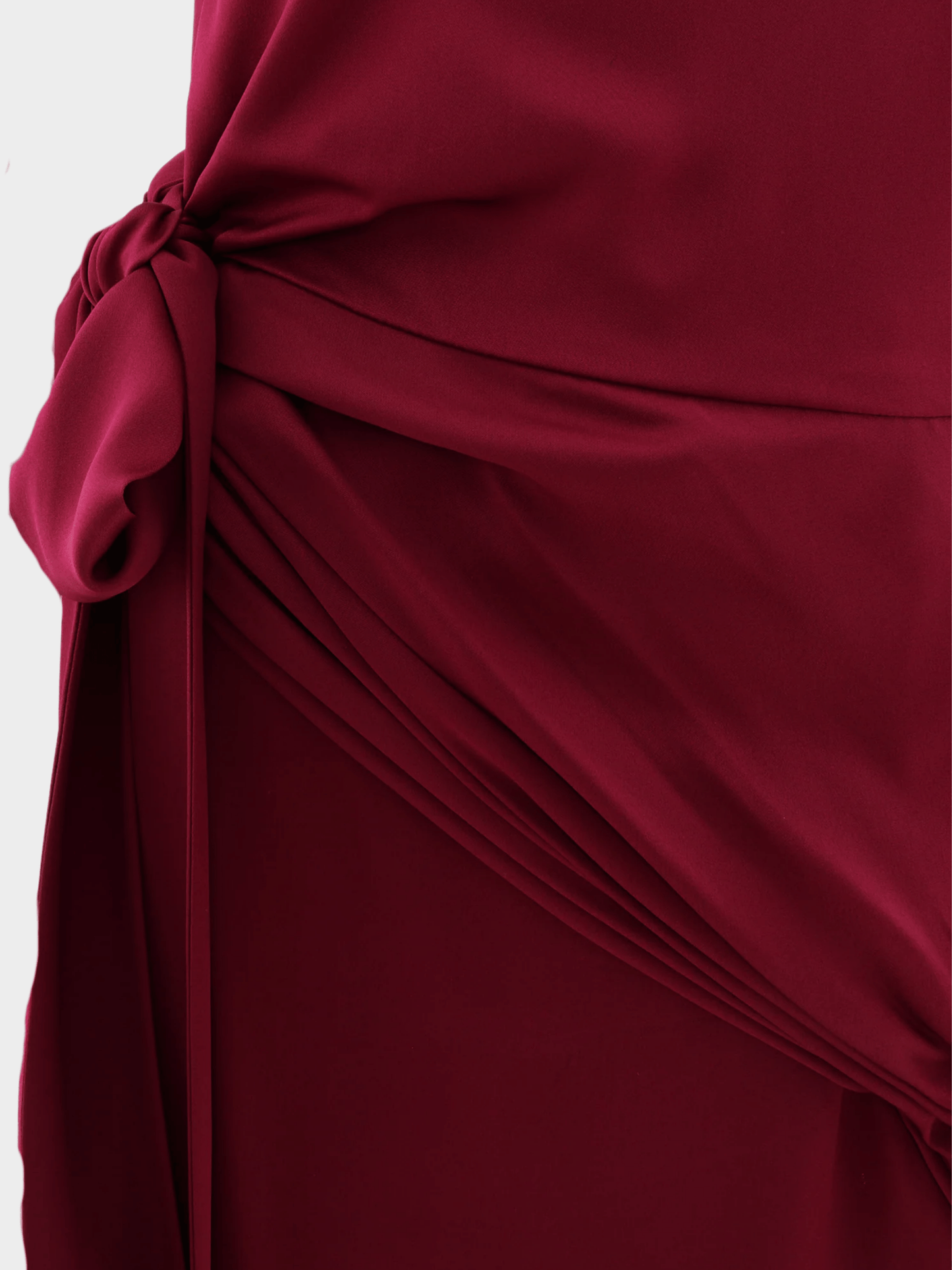 Gucci by Frida Giannini 2011 Bordeaux One Shoulder Evening Dress