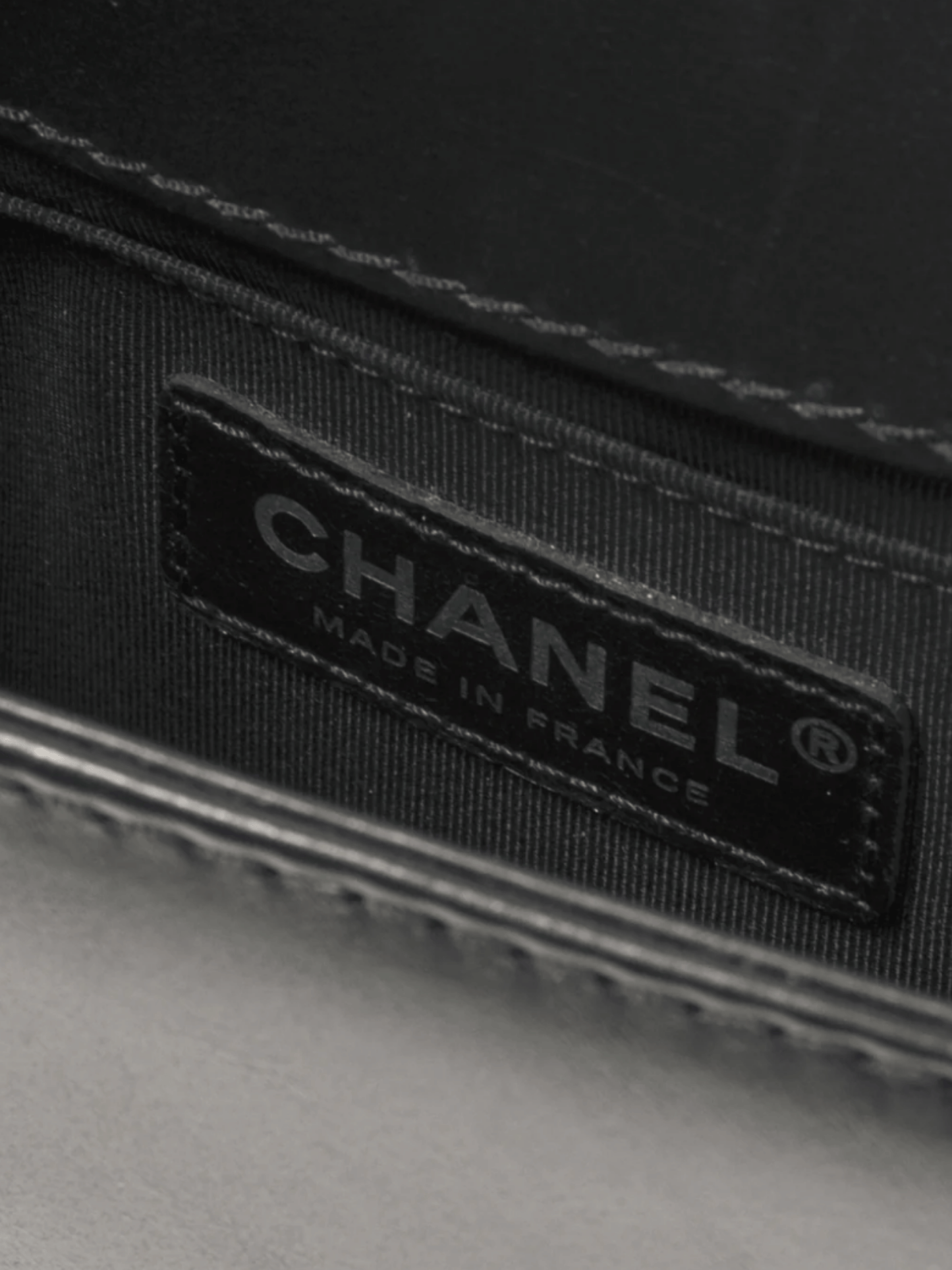 Chanel 2015 Medium Boy Brown and Black Quilted Leather Whipstitch Flap Bag