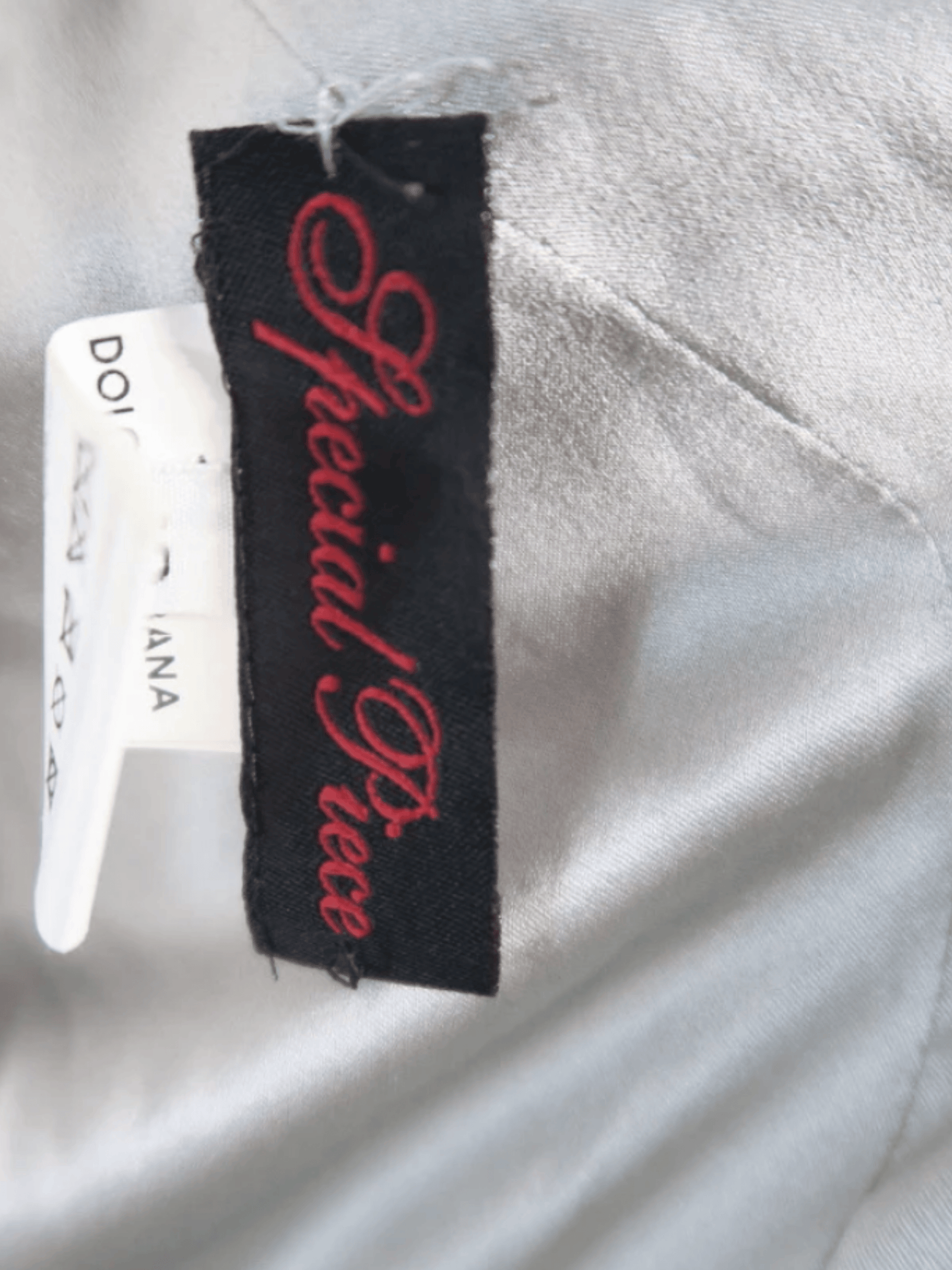 Dolce and Gabbana 2000s Rare Grey Swarovski Jacket
