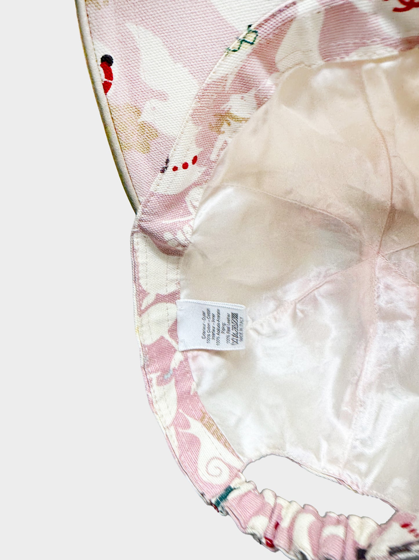 Chanel SS 2007 Light Pink Baby Animals Print Cap