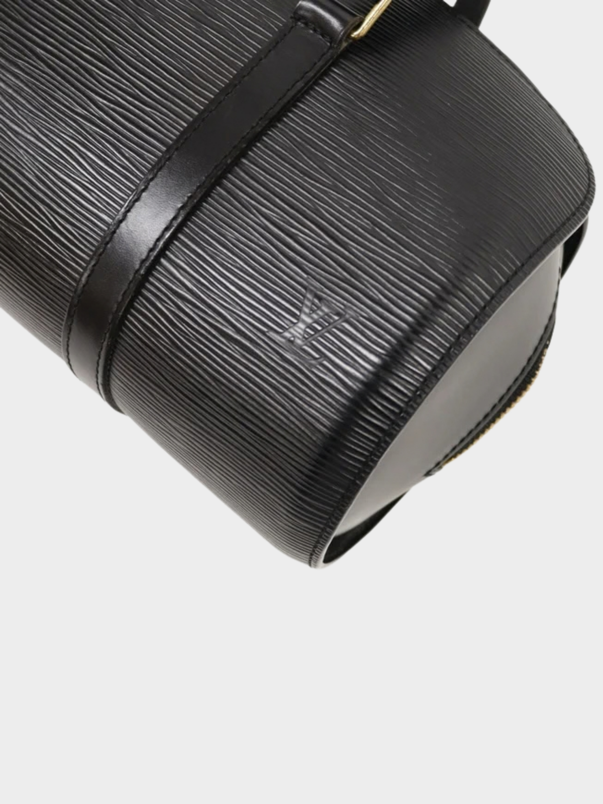 Louis Vuitton 2001 Noir Epi Leather Soufflot Bag
