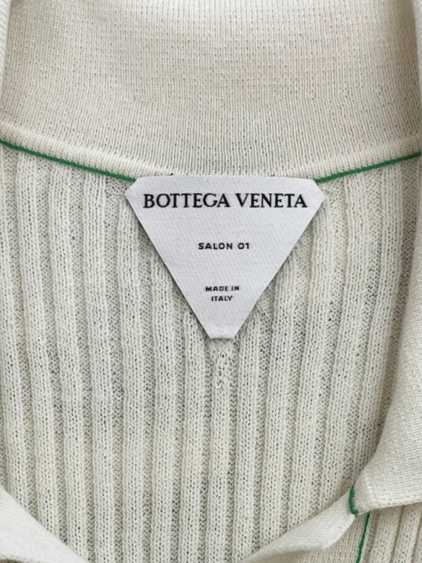 Bottega Veneta Spring 2021 Ribbed Wool Knit Midi Dress