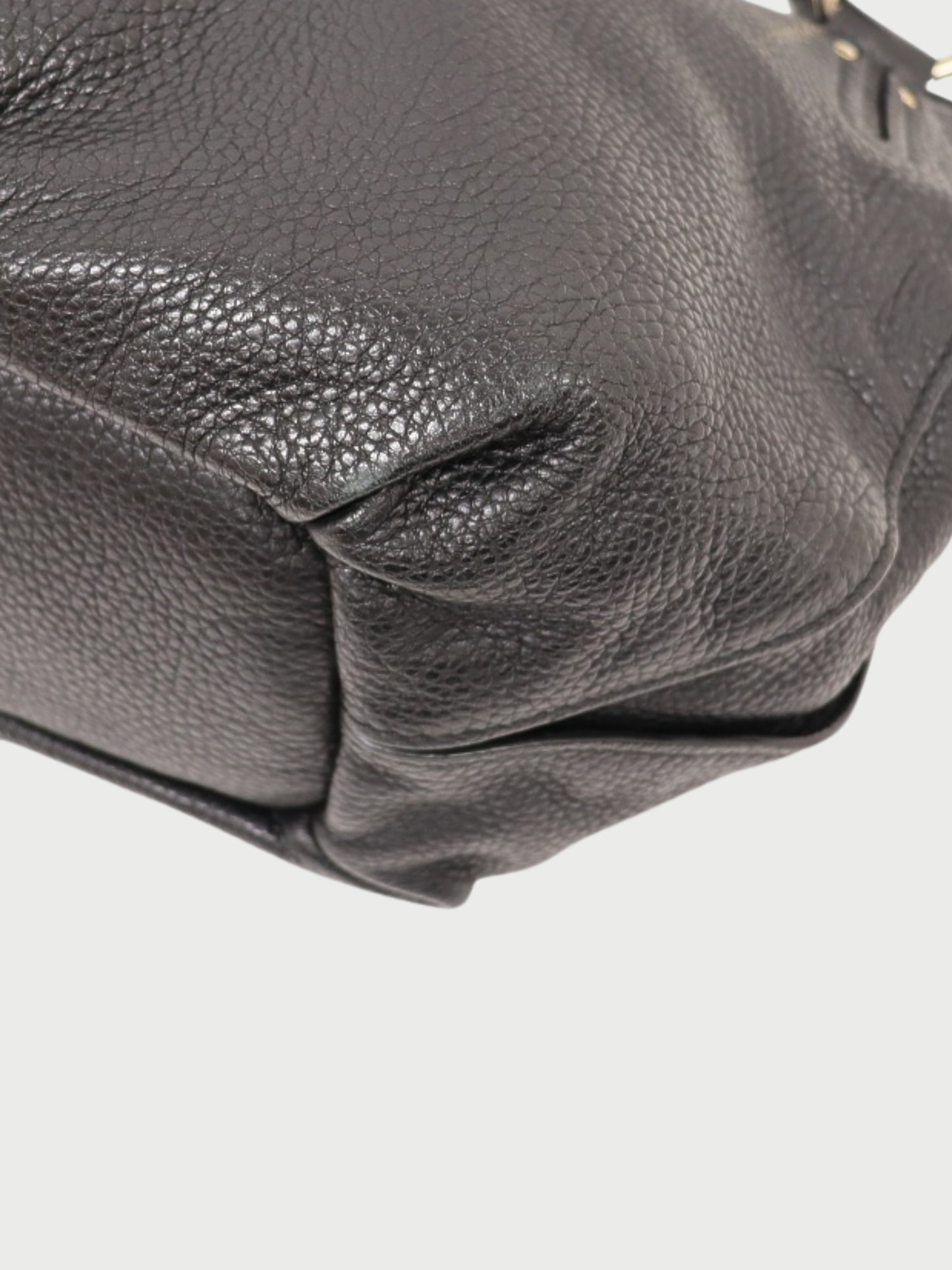 Celine 2000s Black Leather Bittersweet Handbag