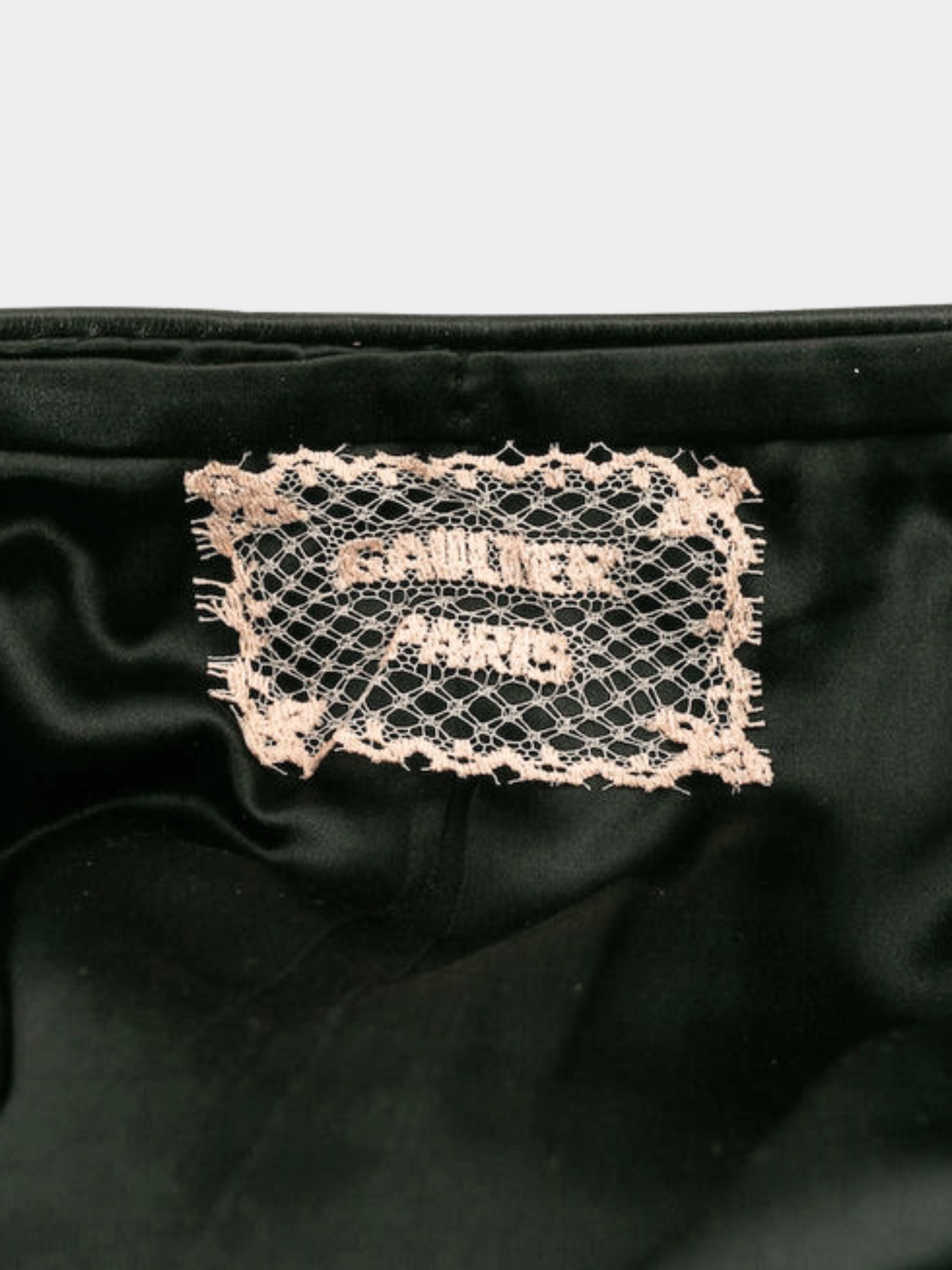 Jean Paul Gaultier SS 2008 Silver Sequined Trouser Pants
