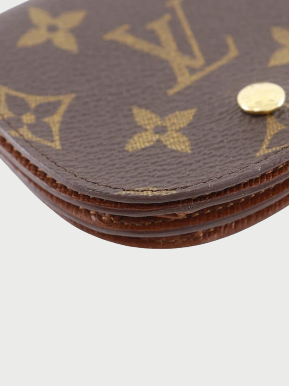 Louis Vuitton 1999 Brown Monogram Canvas Portomone Guze Coin Purse