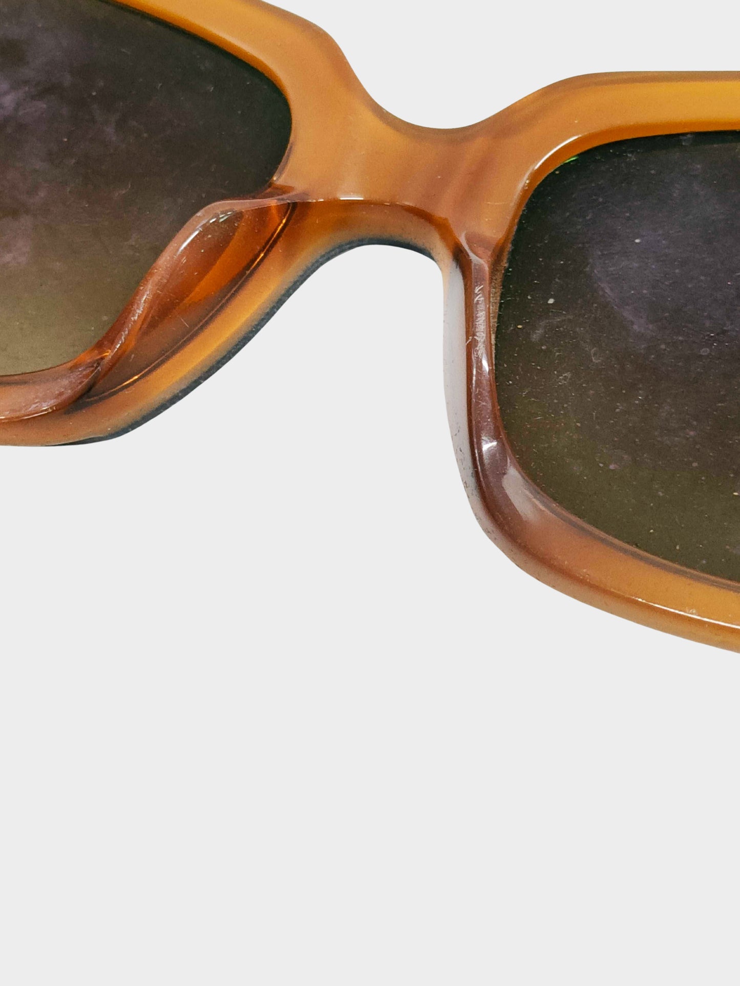 Chanel Early 2000s Brown Tortoise Shell Frame 5144 CC Sunglasses