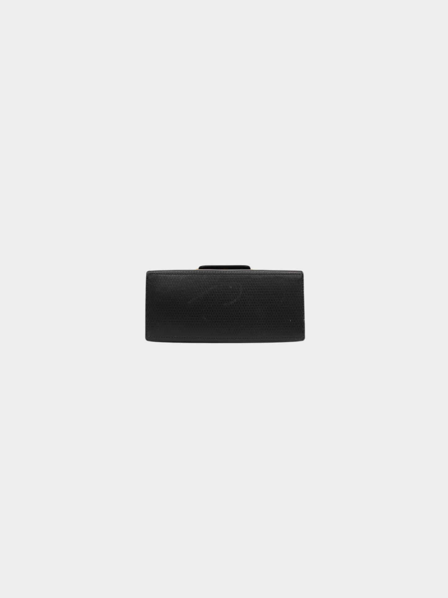 Yves Saint Laurent 2000s Black Leather Logo Mini Handbag