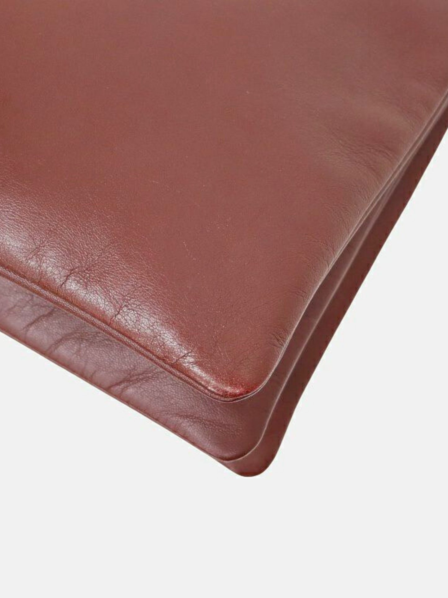 Celine 2010s Bordeaux Leather Trio Crossbody Bag