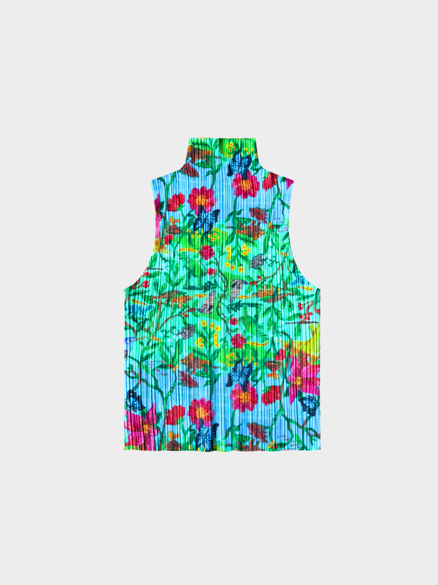 Issey Miyake SS 2006 Multicoloured Floral Tank Top