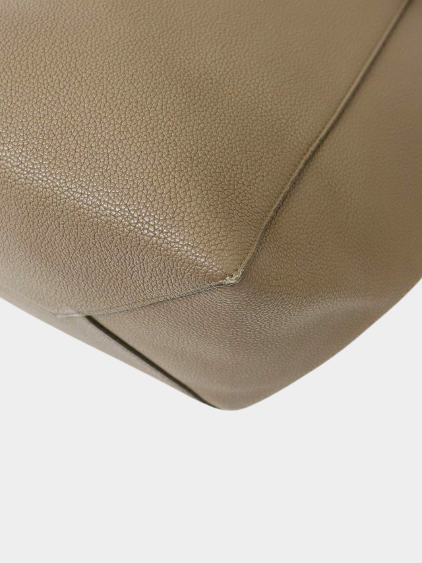 Celine 2010s Graige Leather Cabas Phantom Tote Bag