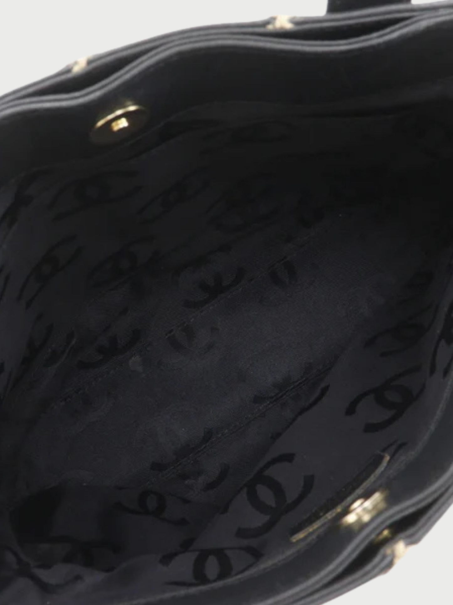 Chanel 2002 Black Calfskin Wild Stitch Handbag