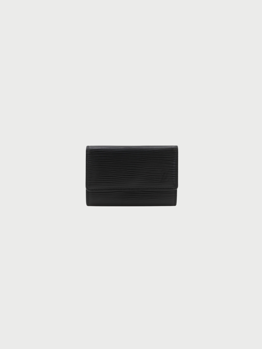 Louis Vuitton 2014 Black Epi Leather Multicles 6 Key Case