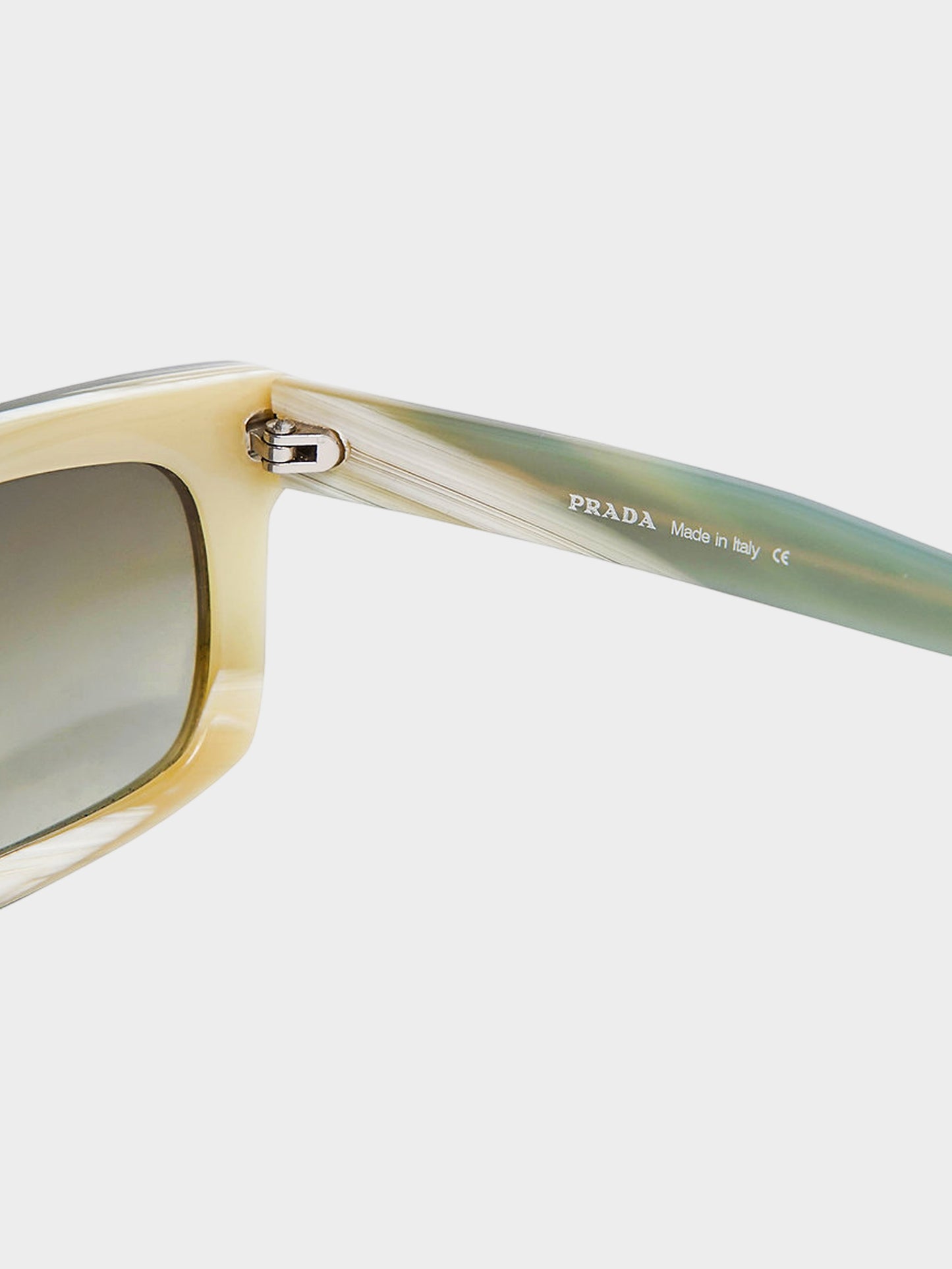 Prada SS 2001 Rare Bi-color Black and Beige Sunglasses