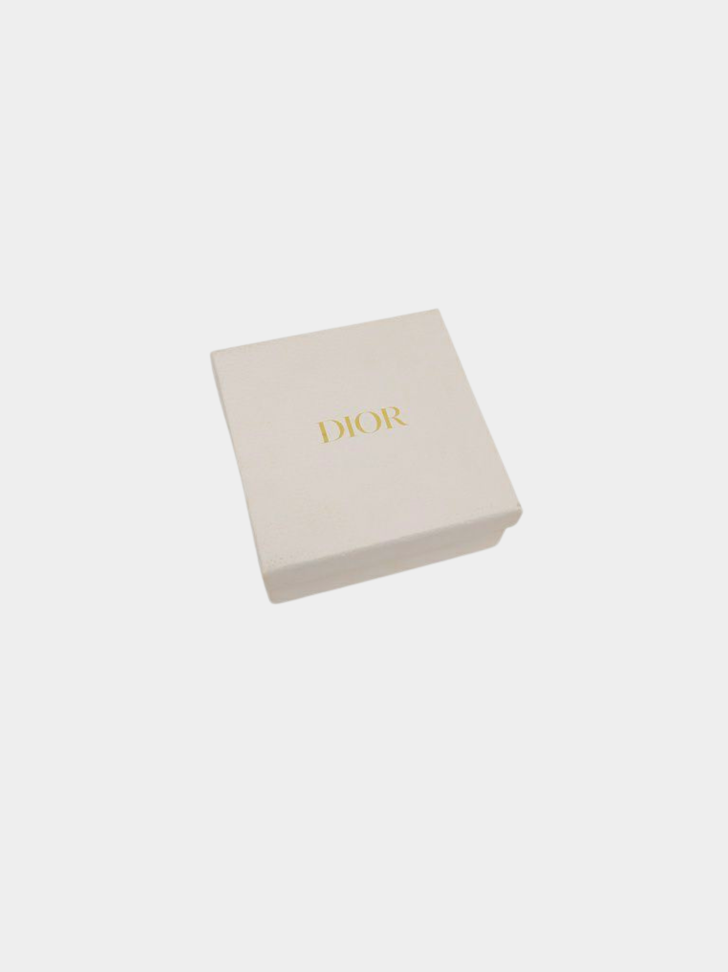 Christian Dior 2000s Gold CD Pearl Necklace