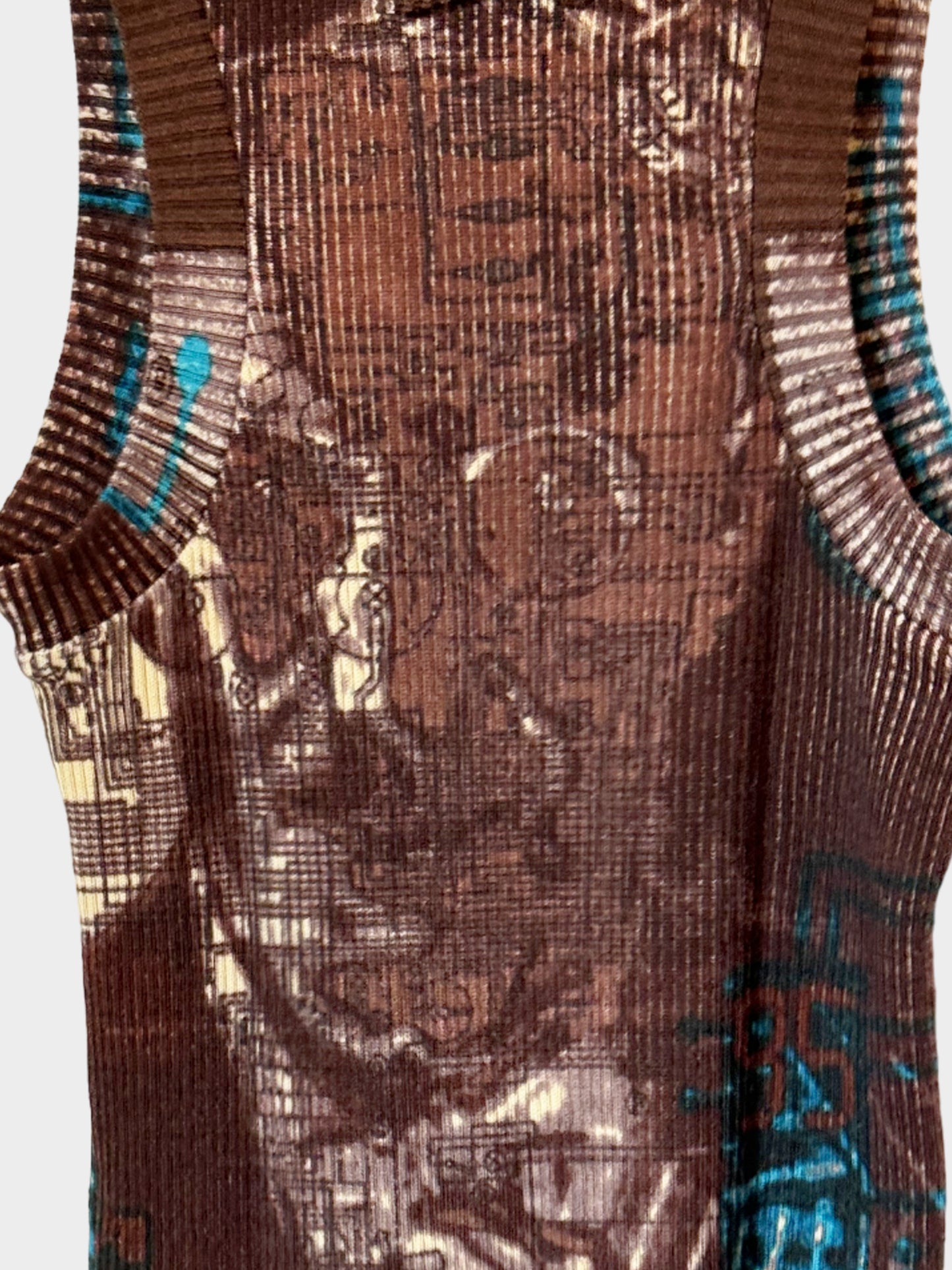 Jean Paul Gaultier 1995 Fuzzi Cyber Virtual Reality Top