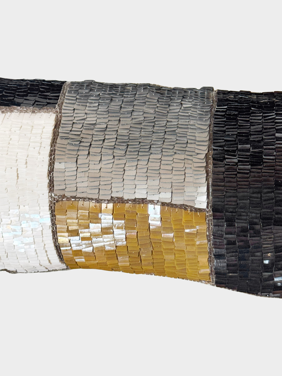 Fendi Late 1990s Multicolor Sequin Paillettes and Beaded Baguette