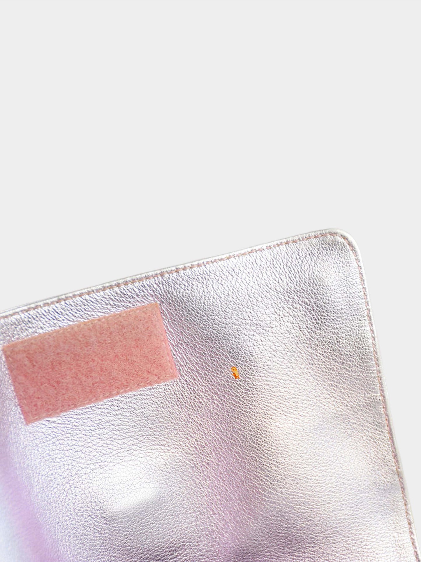 Miu Miu FW 1999 Metallic Lilac and Silver Shoulder Bag