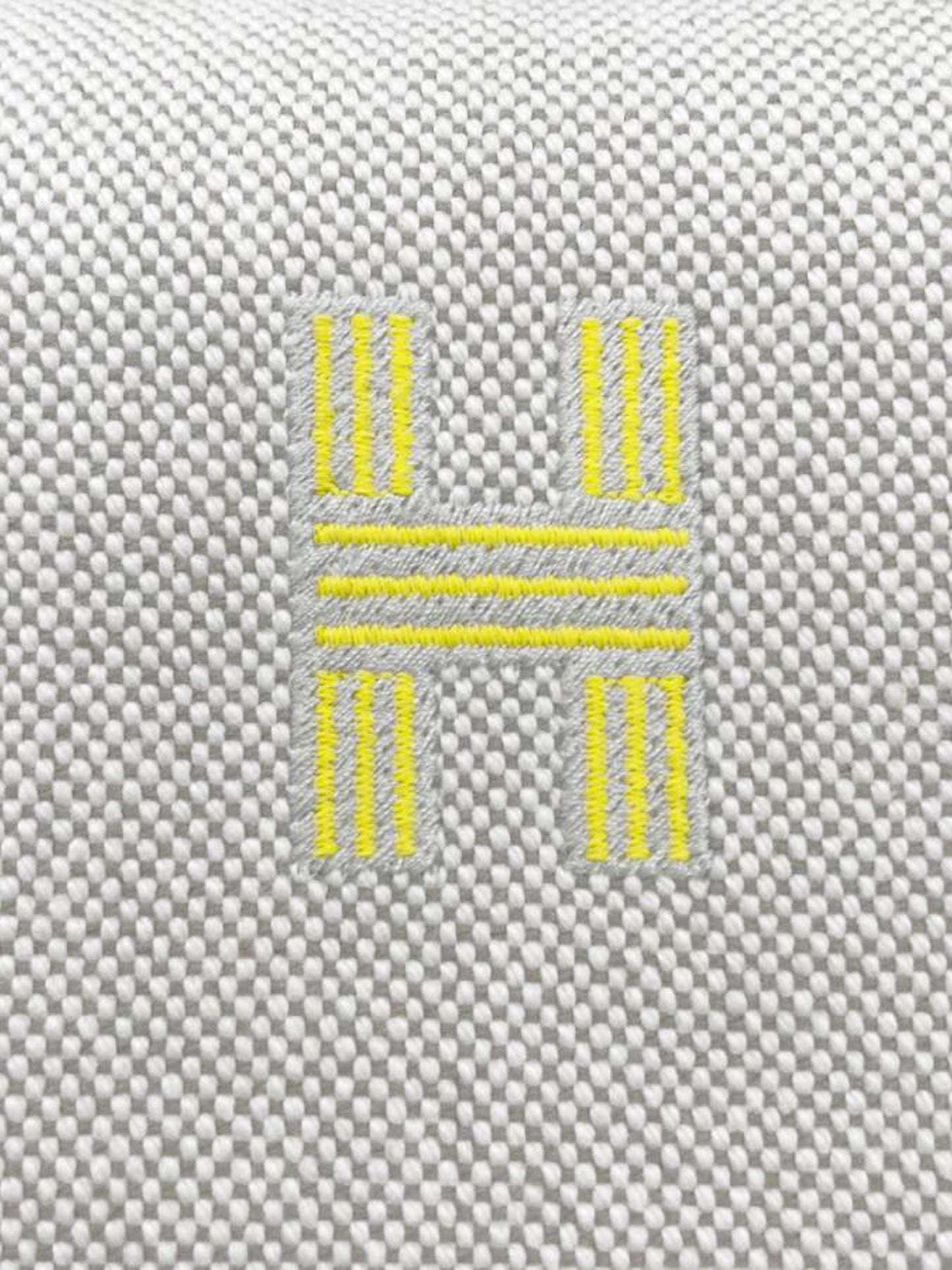 Hermès 2010s Grey and Jaune Citron Bride-a-Brac Bag