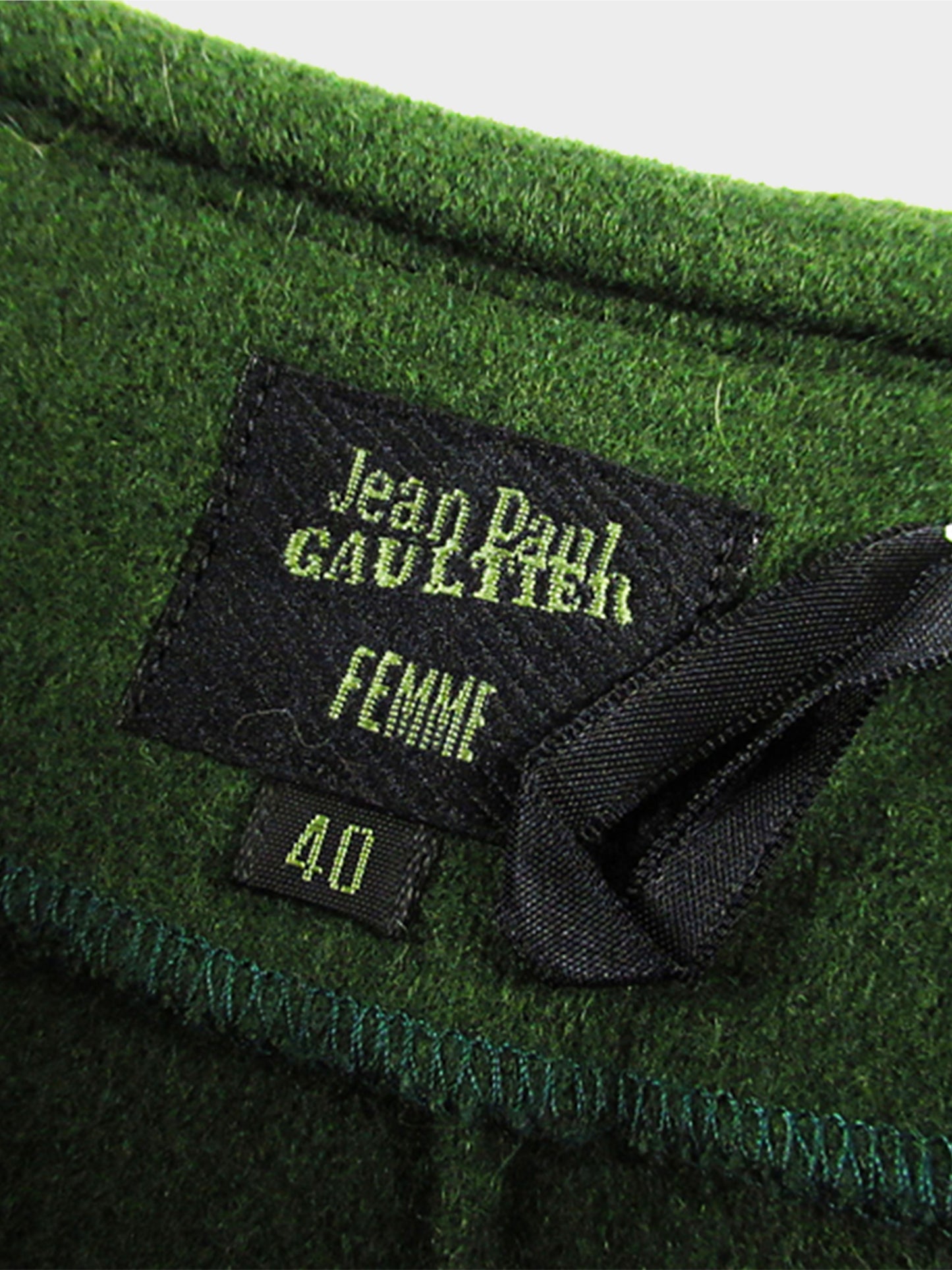 Jean Paul Gaultier 2000s Green Long Skirt